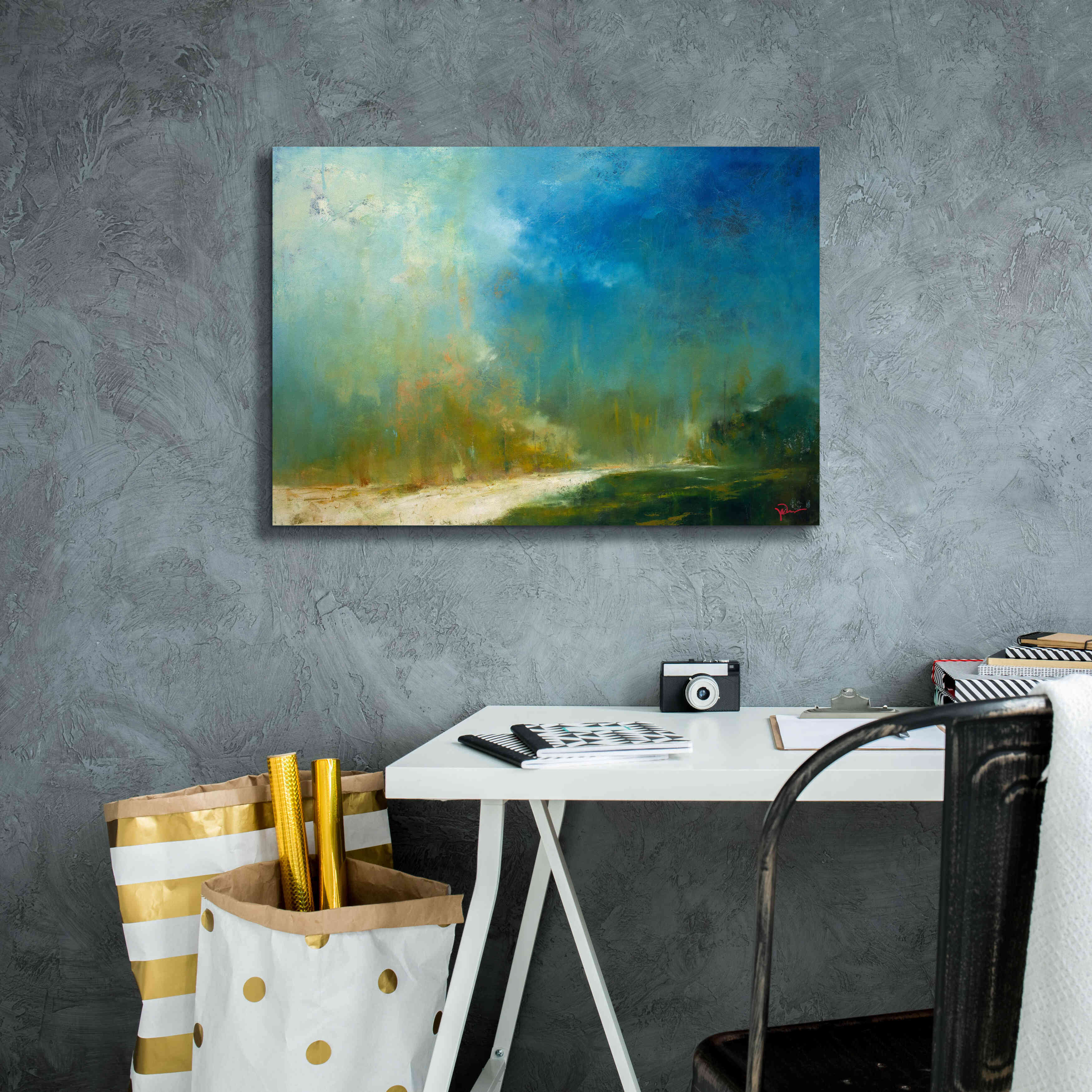 'The Path' by Patrick Dennis, Giclee Canvas Wall Art,26 x 18