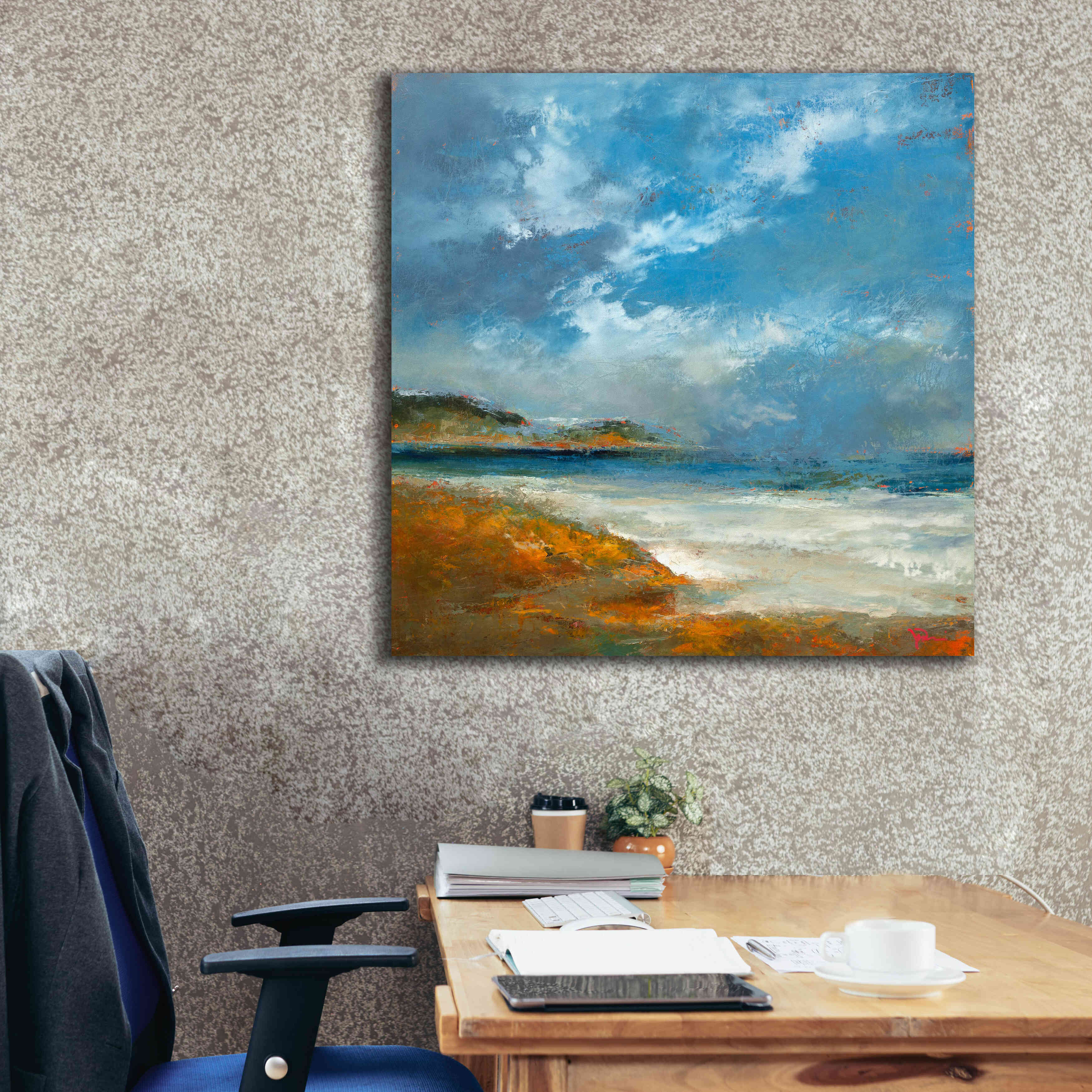 'Williams' by Patrick Dennis, Giclee Canvas Wall Art,37 x 37