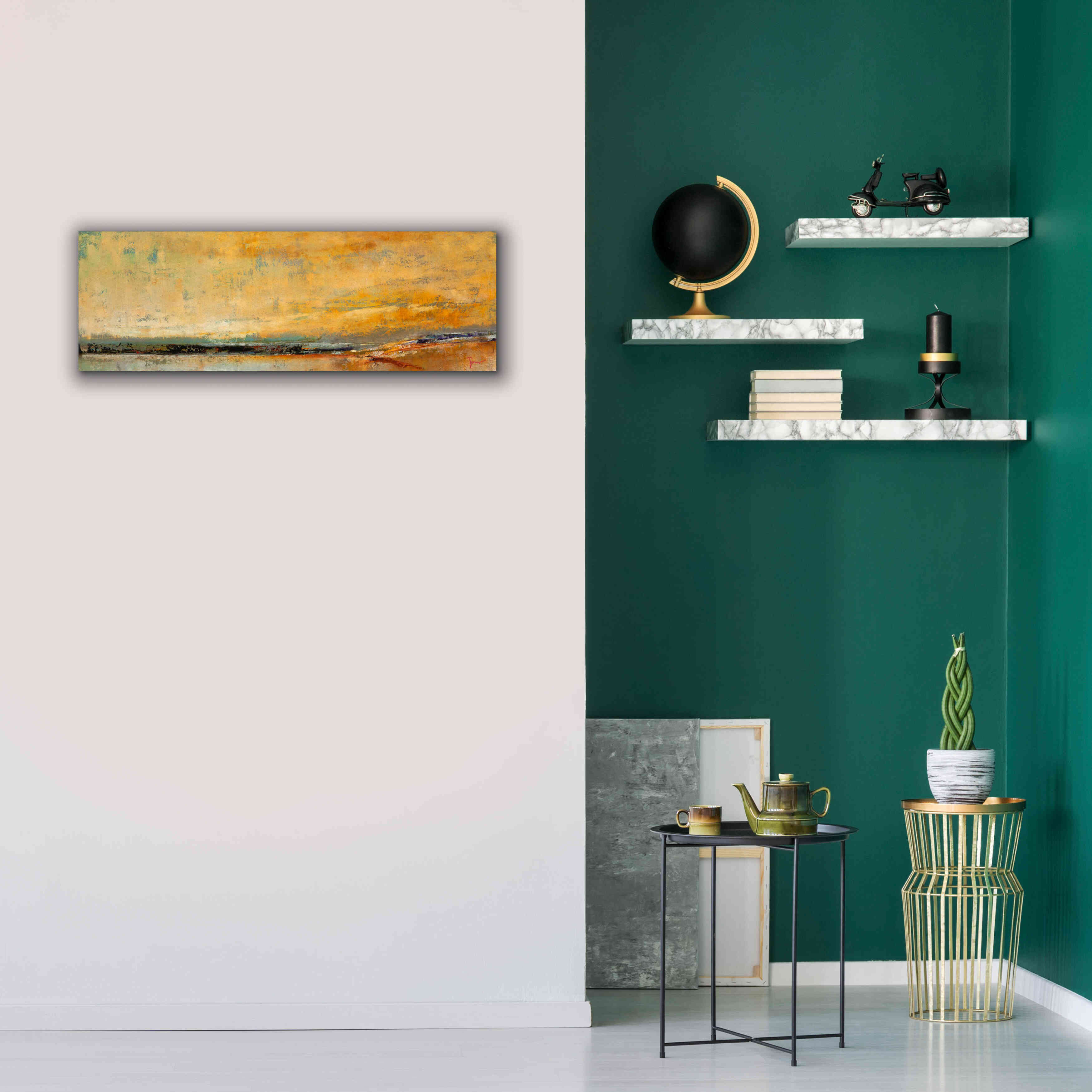 'Winter Sky' by Patrick Dennis, Giclee Canvas Wall Art,36 x 12