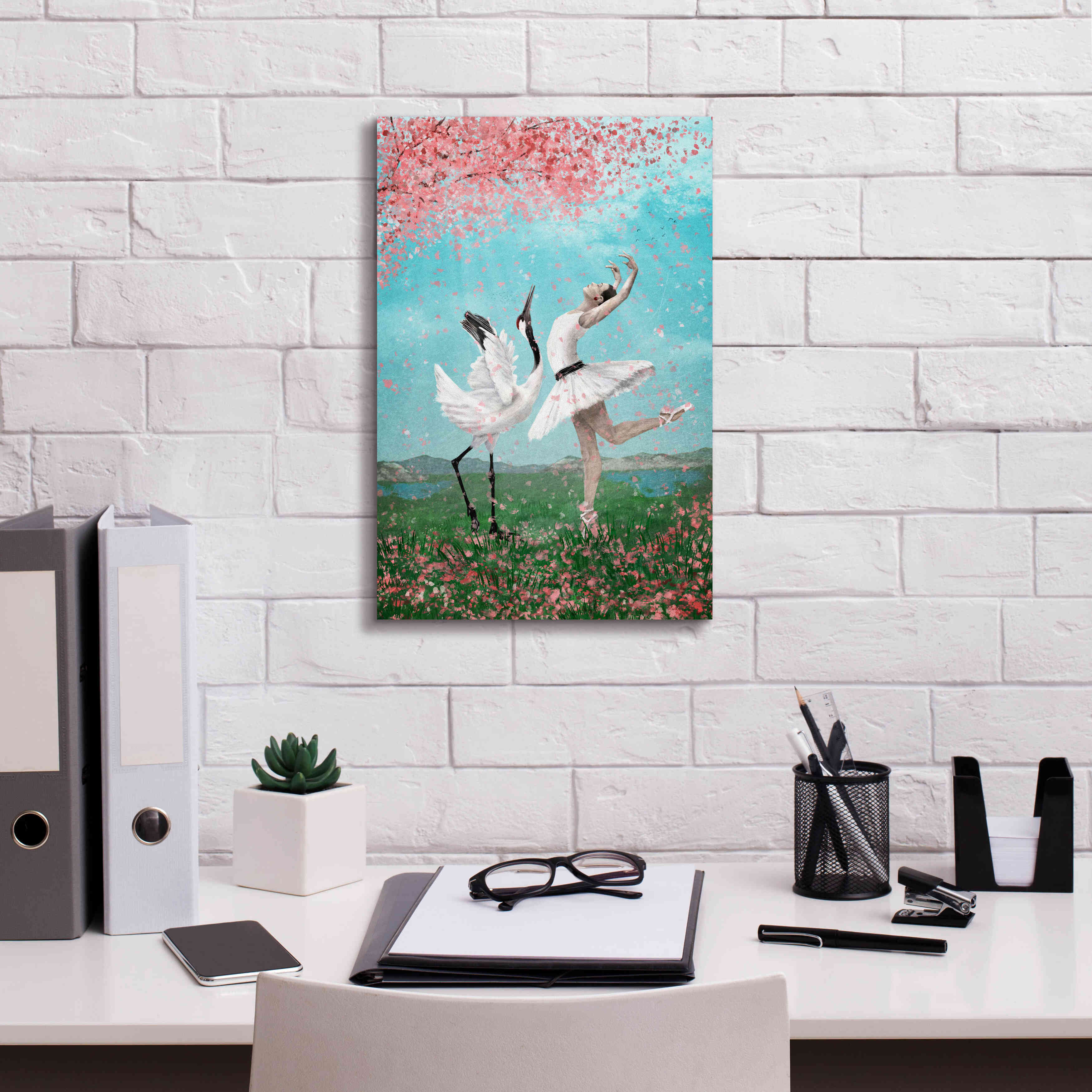 'Dance Like No Other' by Paula Belle Flores, Giclee Canvas Wall Art,12 x 18