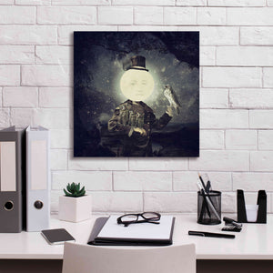 'Full Moon' by Paula Belle Flores, Giclee Canvas Wall Art,18 x 18