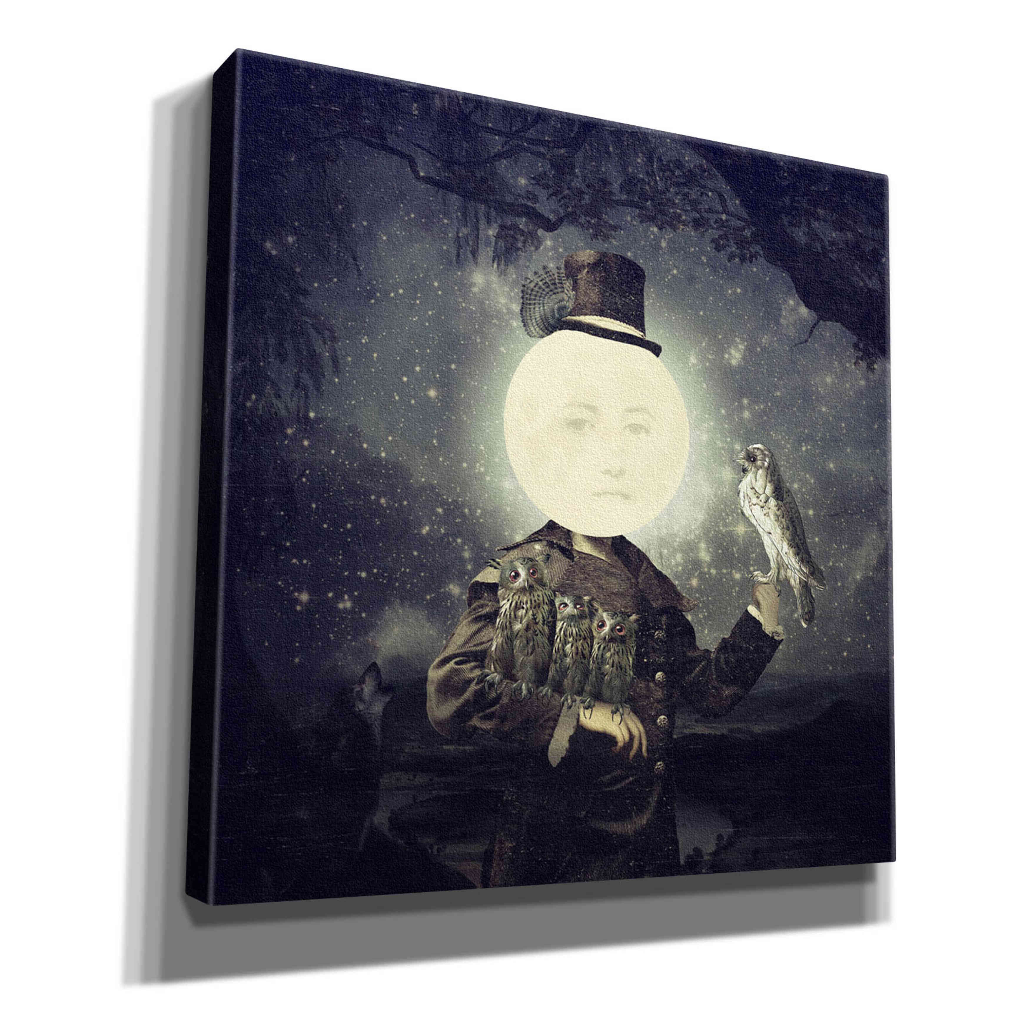 'Full Moon' by Paula Belle Flores, Giclee Canvas Wall Art