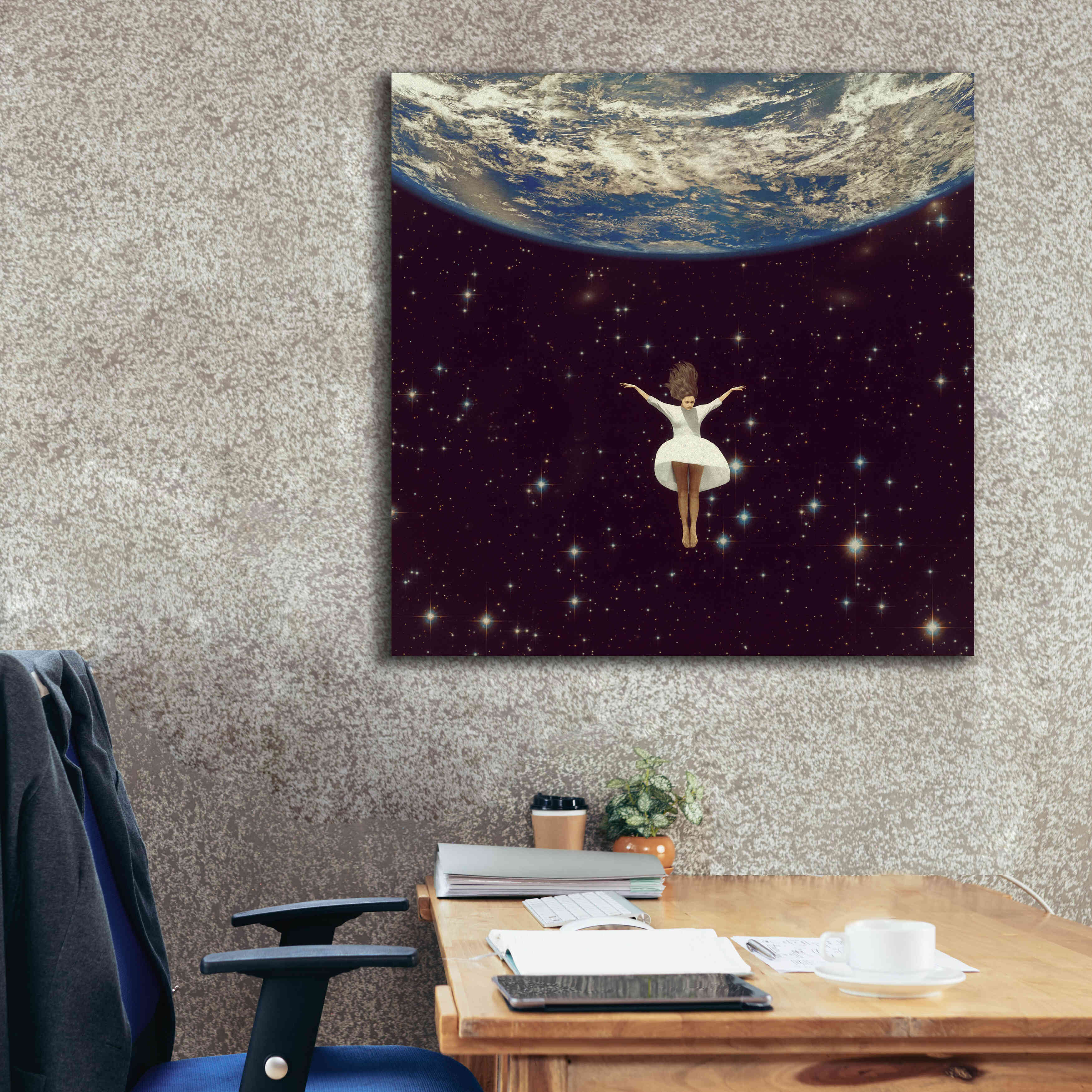'Let It All Go' by Paula Belle Flores, Giclee Canvas Wall Art,37 x 37