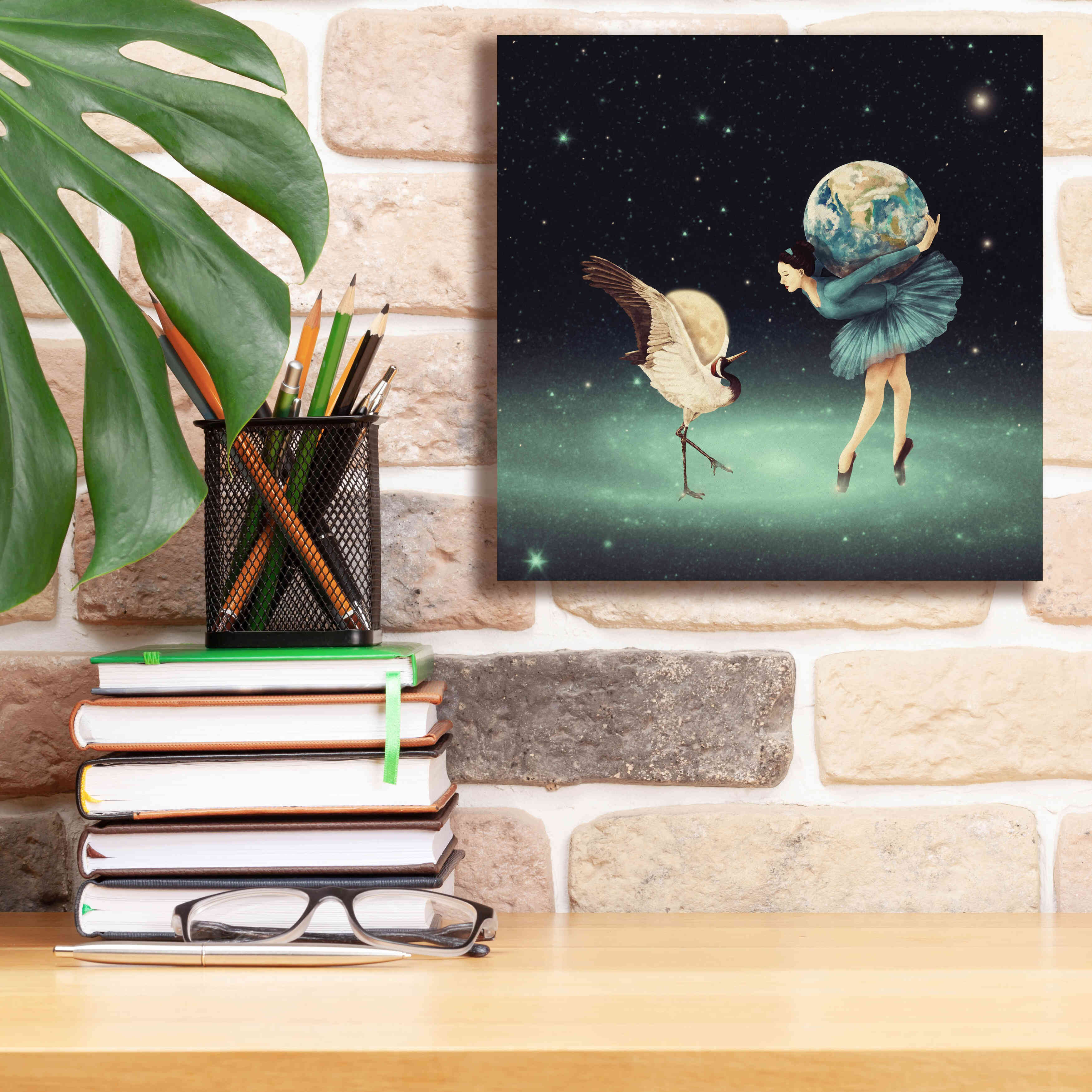 'Life is Just a Dance' by Paula Belle Flores, Giclee Canvas Wall Art,12 x 12