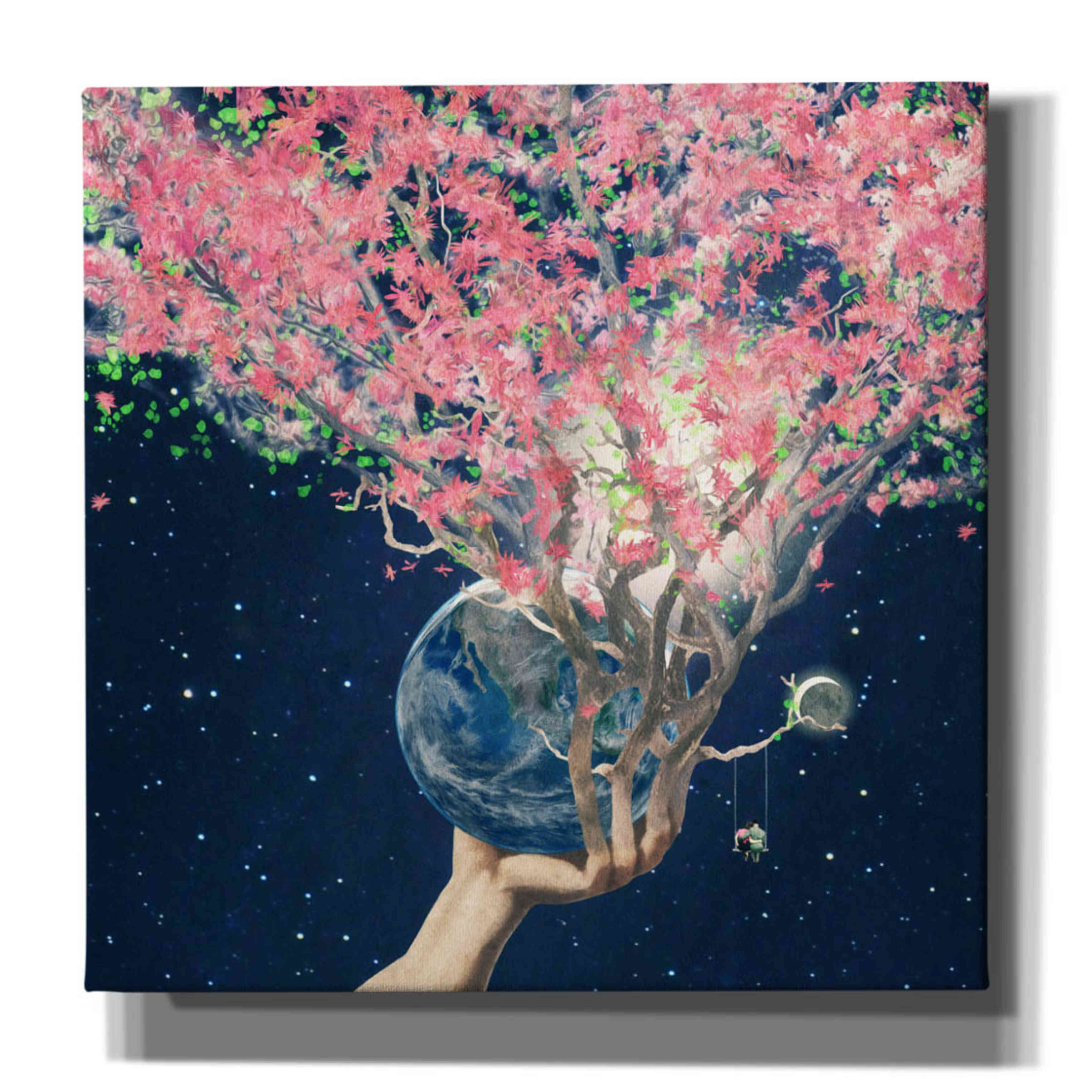 'Love Makes The Faith Bloom' by Paula Belle Flores, Giclee Canvas Wall Art