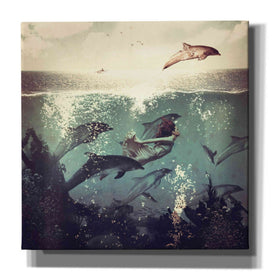'My Favorite Morning Race' by Paula Belle Flores, Giclee Canvas Wall Art
