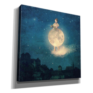 'Shhh Lady Night is Coming' by Paula Belle Flores, Giclee Canvas Wall Art