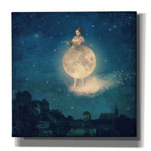 'Shhh Lady Night is Coming' by Paula Belle Flores, Giclee Canvas Wall Art