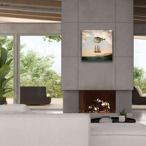 Image of 'The Big Journey' by Paula Belle Flores, Giclee Canvas Wall Art,26 x 26