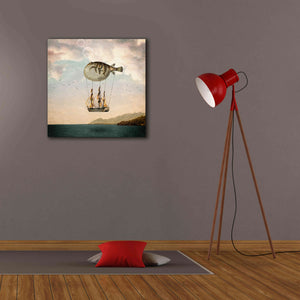 'The Big Journey' by Paula Belle Flores, Giclee Canvas Wall Art,26 x 26