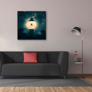 'The Moon Tower' by Paula Belle Flores, Giclee Canvas Wall Art,37 x 37