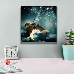 'The Night Goddess' by Paula Belle Flores, Giclee Canvas Wall Art,12 x 12