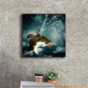 'The Night Goddess' by Paula Belle Flores, Giclee Canvas Wall Art,18 x 18