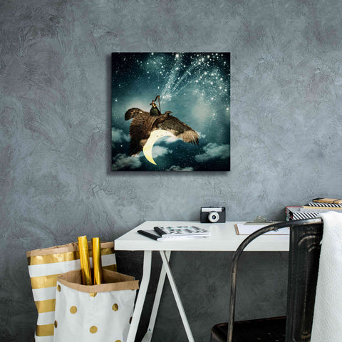 Image of 'The Night Goddess' by Paula Belle Flores, Giclee Canvas Wall Art,18 x 18