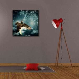 'The Night Goddess' by Paula Belle Flores, Giclee Canvas Wall Art,26 x 26