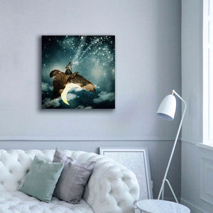'The Night Goddess' by Paula Belle Flores, Giclee Canvas Wall Art,37 x 37