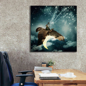 'The Night Goddess' by Paula Belle Flores, Giclee Canvas Wall Art,37 x 37