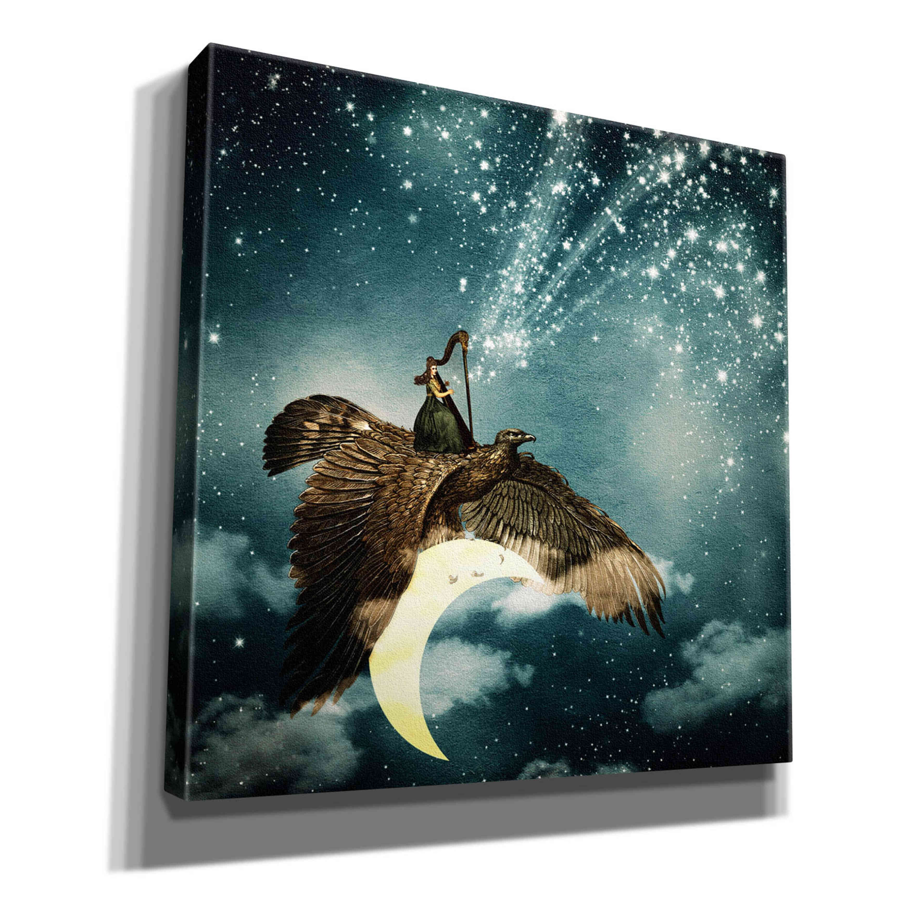'The Night Goddess' by Paula Belle Flores, Giclee Canvas Wall Art