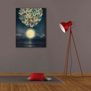 'The Rising Moon' by Paula Belle Flores, Giclee Canvas Wall Art,26 x 34