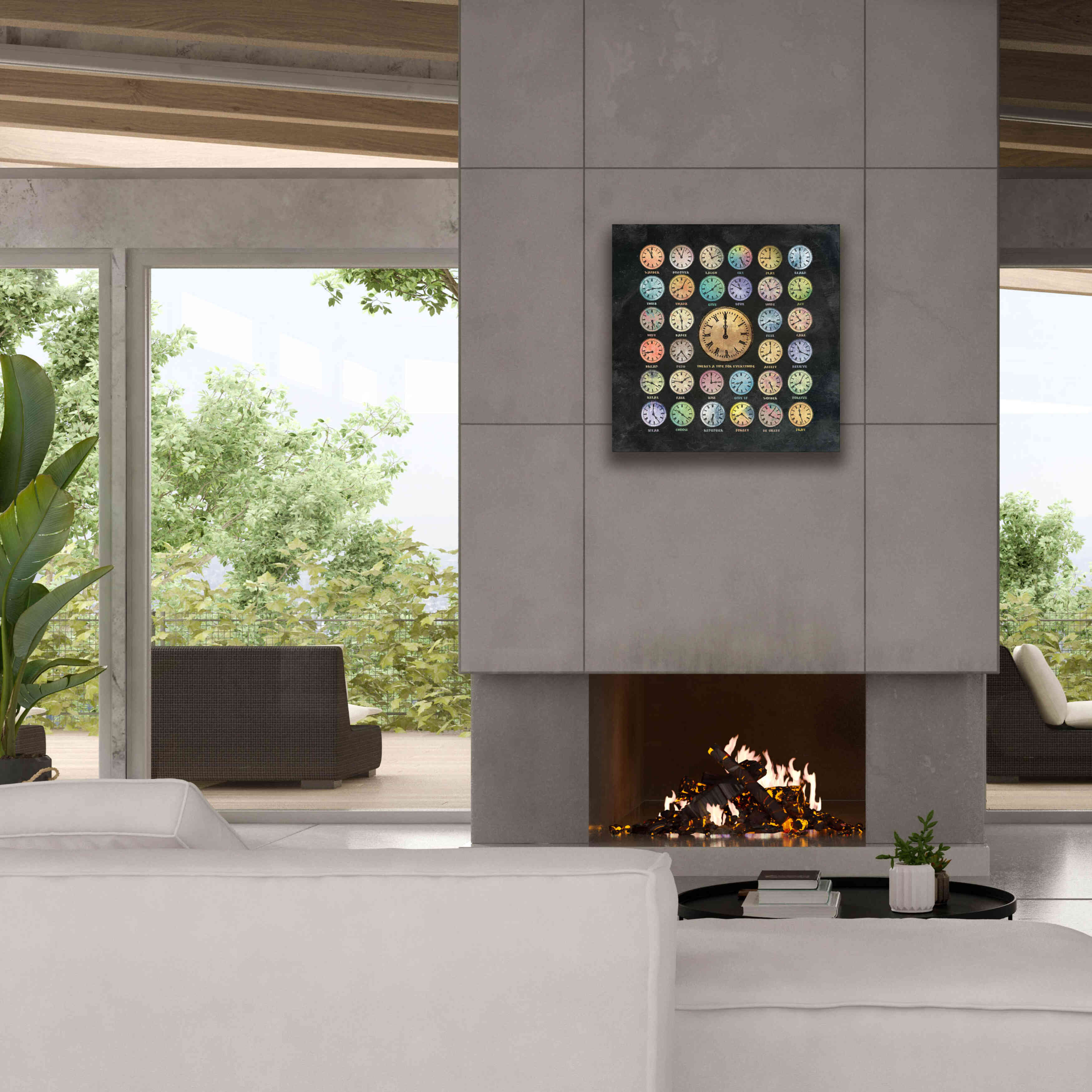 'There is a Time for Everything' by Paula Belle Flores, Giclee Canvas Wall Art,26 x 26