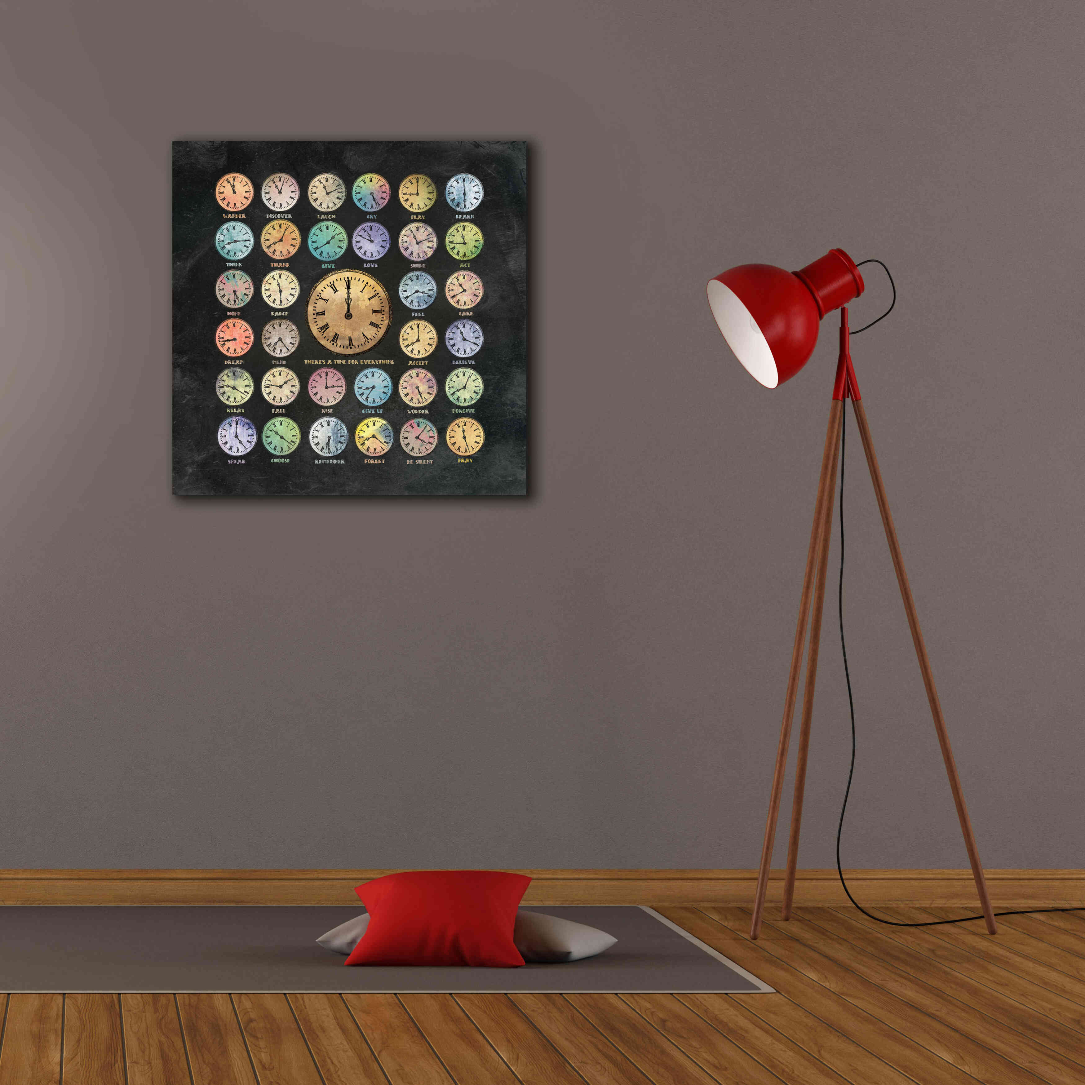 'There is a Time for Everything' by Paula Belle Flores, Giclee Canvas Wall Art,26 x 26