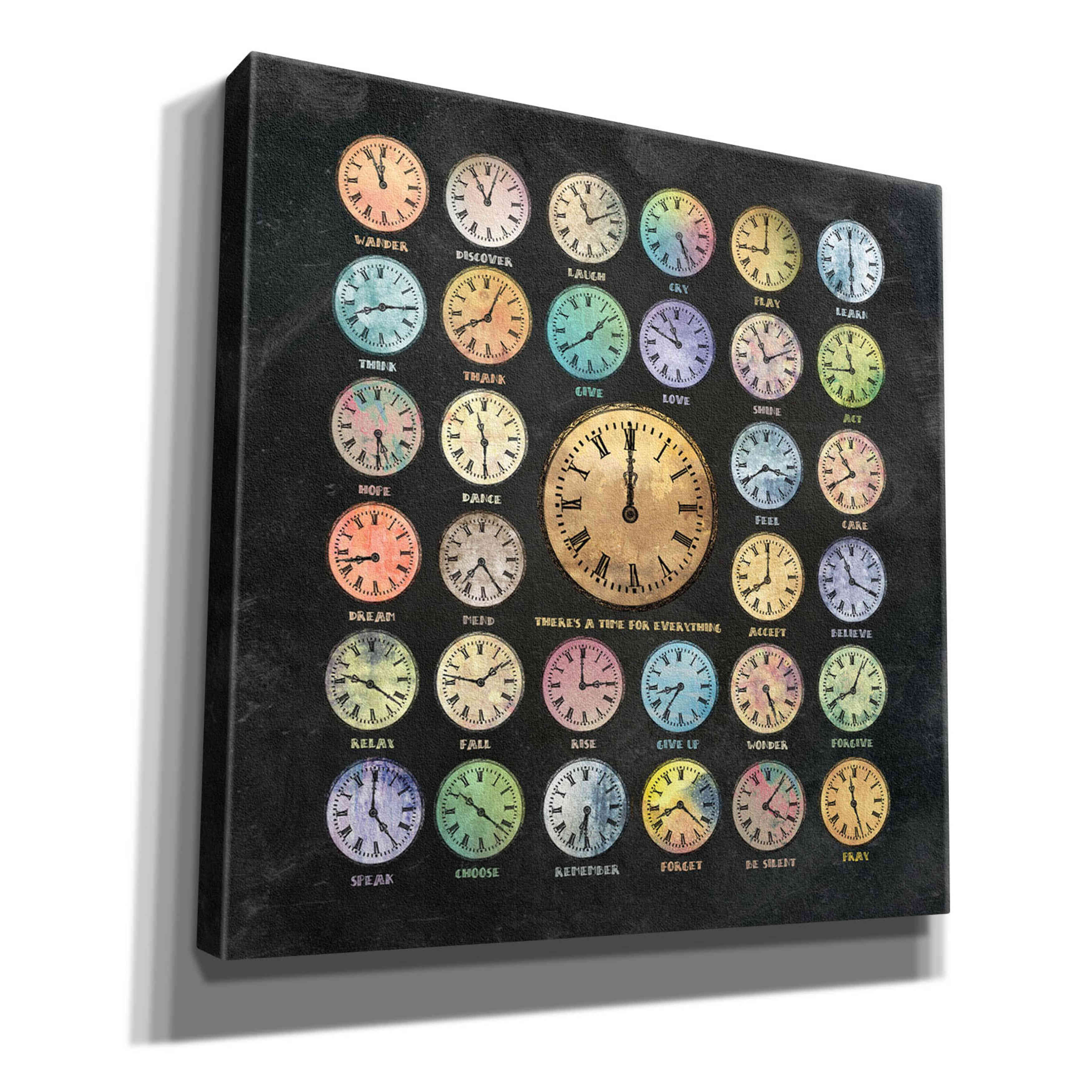 'There is a Time for Everything' by Paula Belle Flores, Giclee Canvas Wall Art