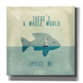 'There Is A World Inside of Me' by Paula Belle Flores, Giclee Canvas Wall Art