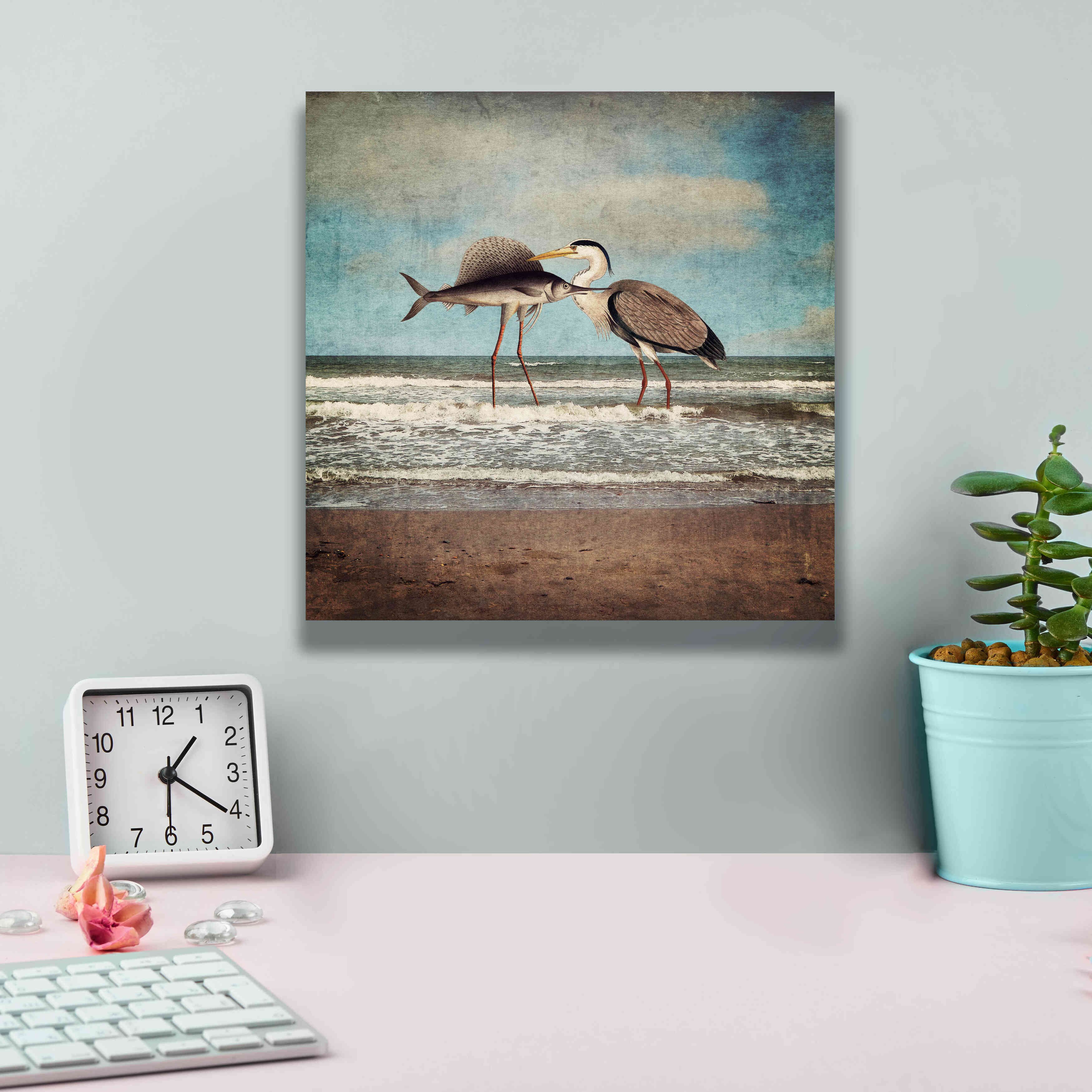 'What Would I Do For Love' by Paula Belle Flores, Giclee Canvas Wall Art,12 x 12