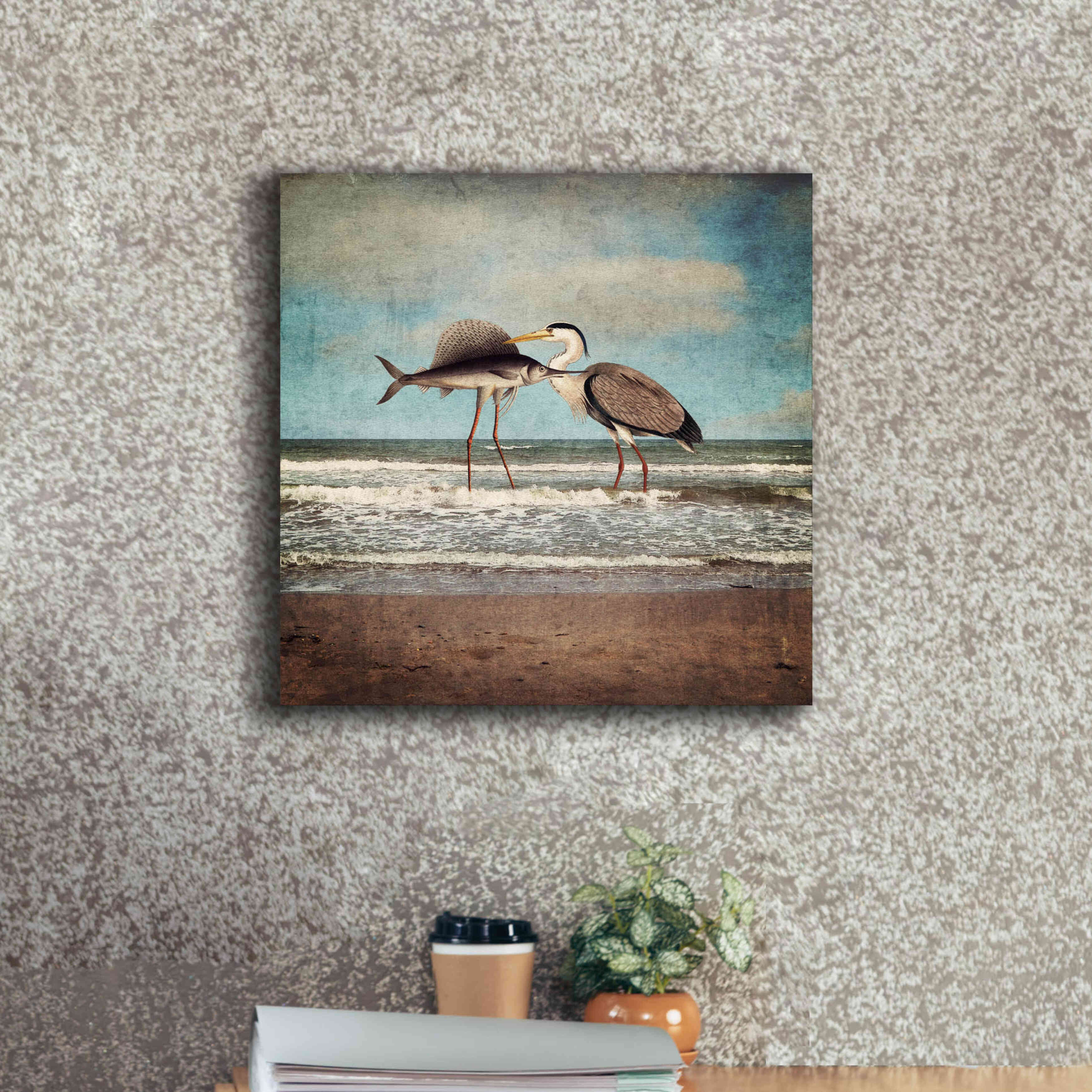 'What Would I Do For Love' by Paula Belle Flores, Giclee Canvas Wall Art,18 x 18