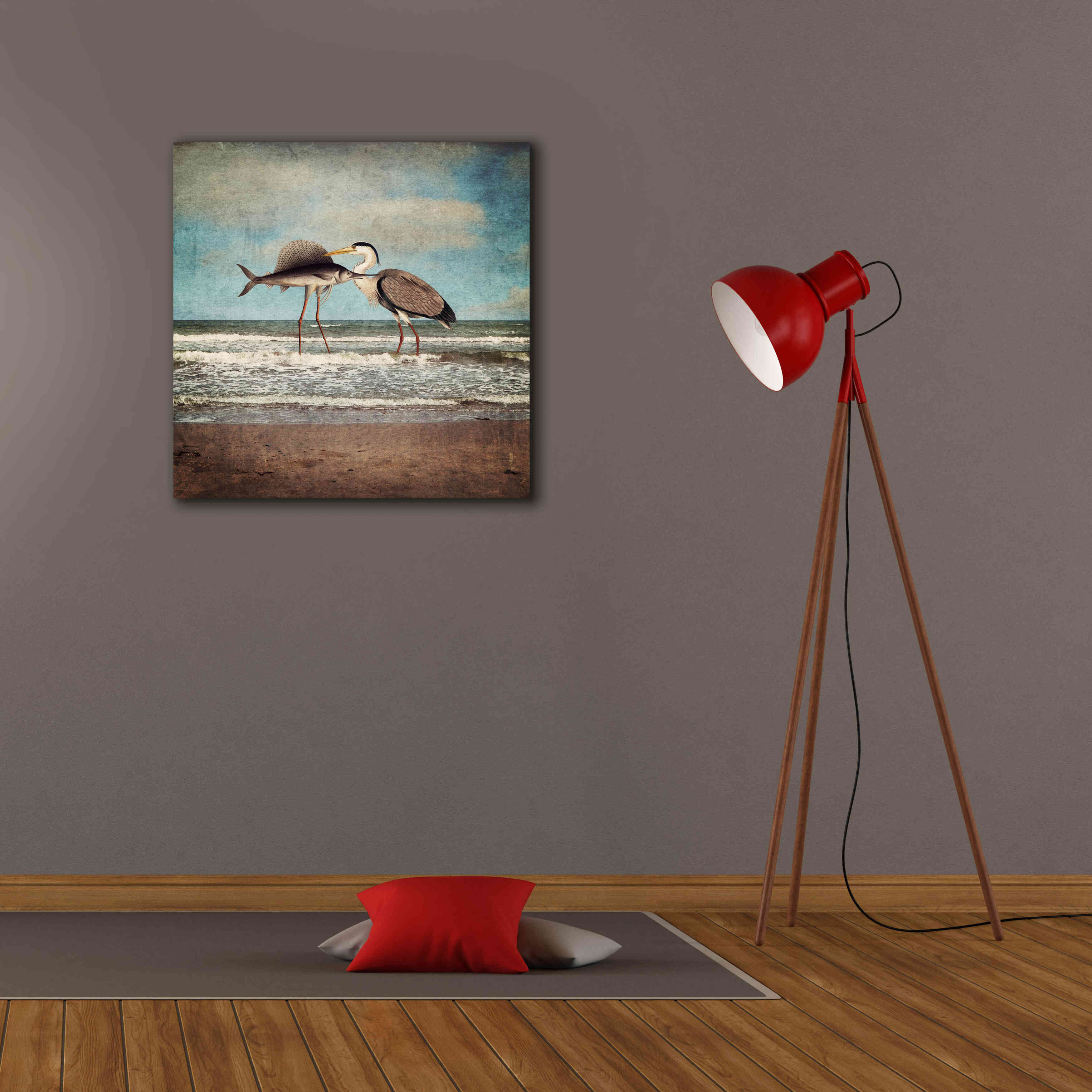 'What Would I Do For Love' by Paula Belle Flores, Giclee Canvas Wall Art,26 x 26