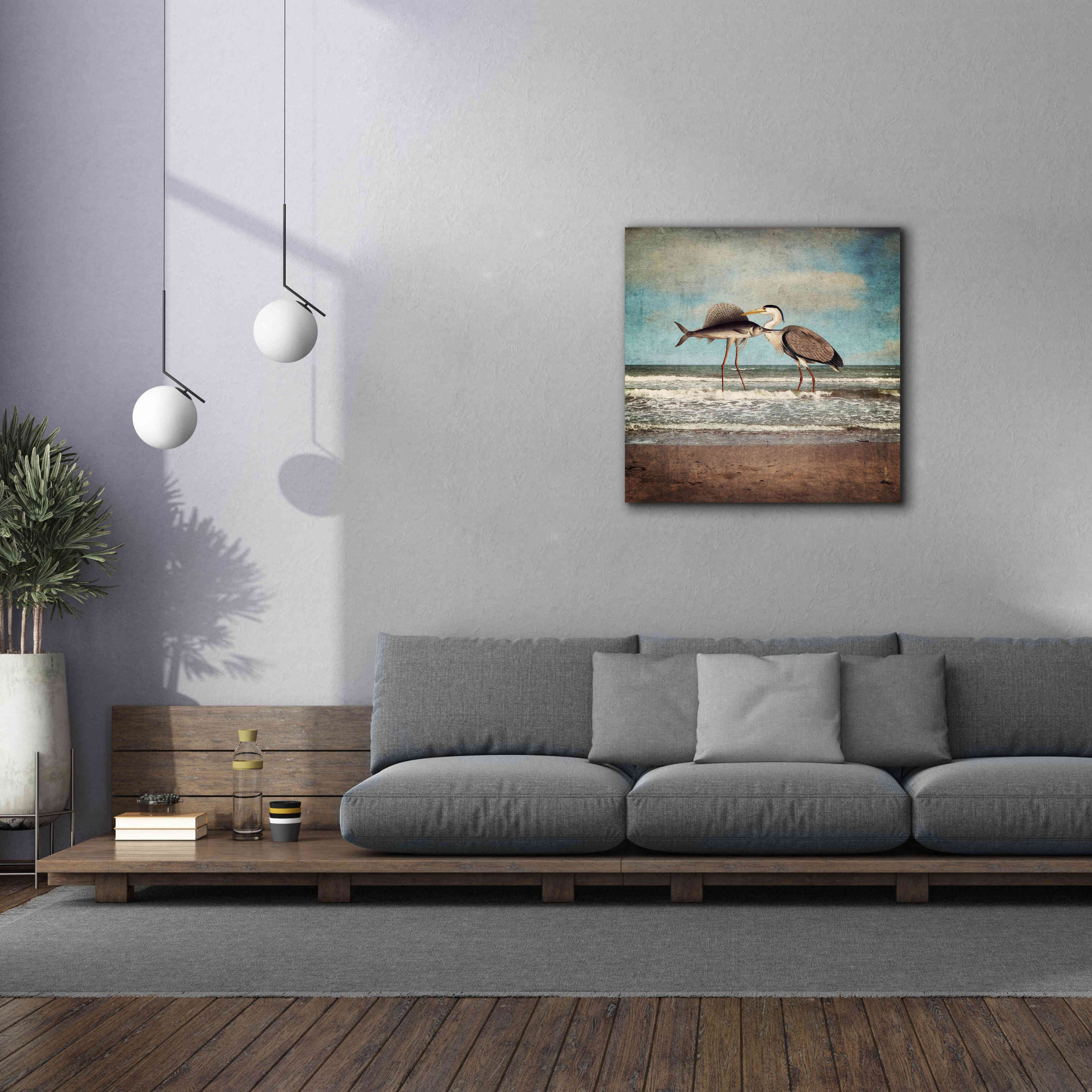 'What Would I Do For Love' by Paula Belle Flores, Giclee Canvas Wall Art,37 x 37