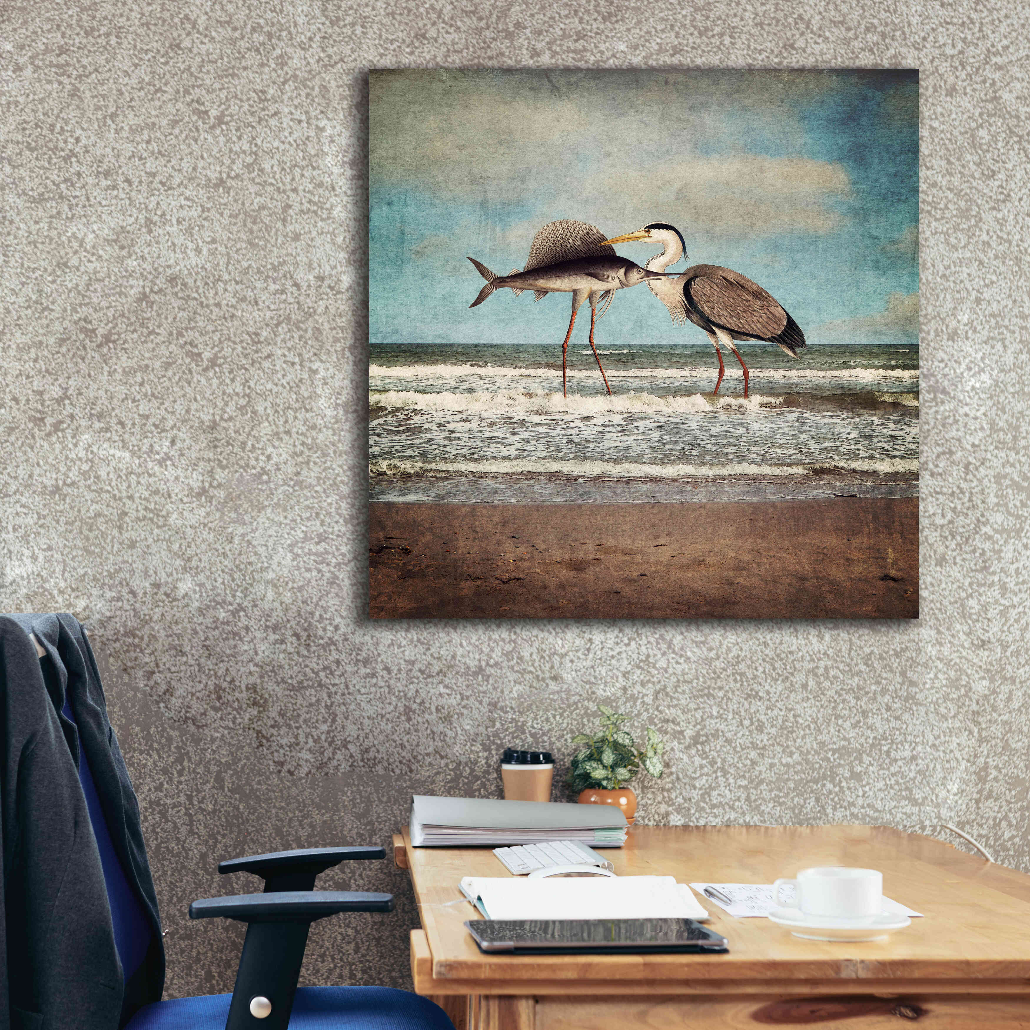 'What Would I Do For Love' by Paula Belle Flores, Giclee Canvas Wall Art,37 x 37