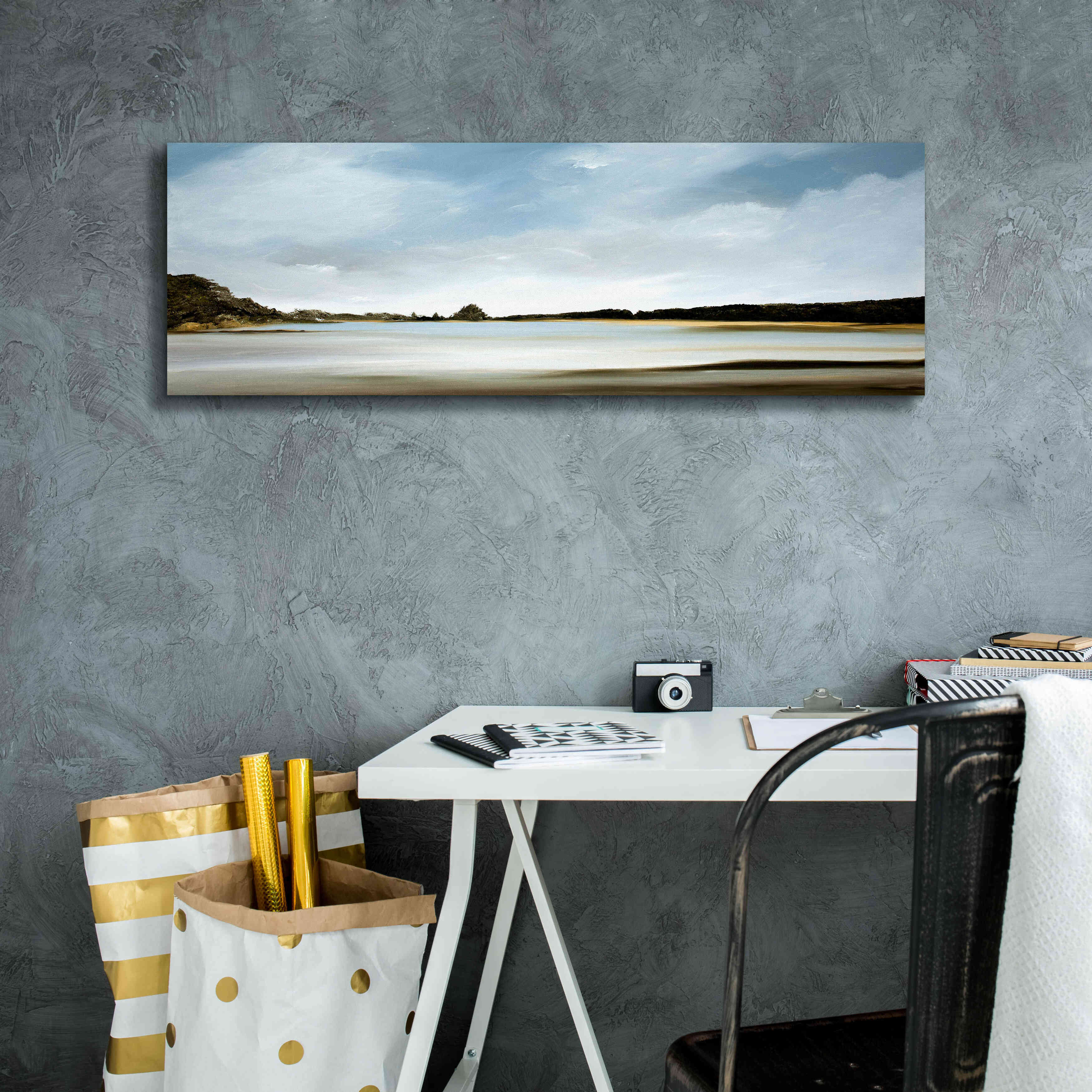 'Freedom' by Rick Fleury, Giclee Canvas Wall Art,36 x 12