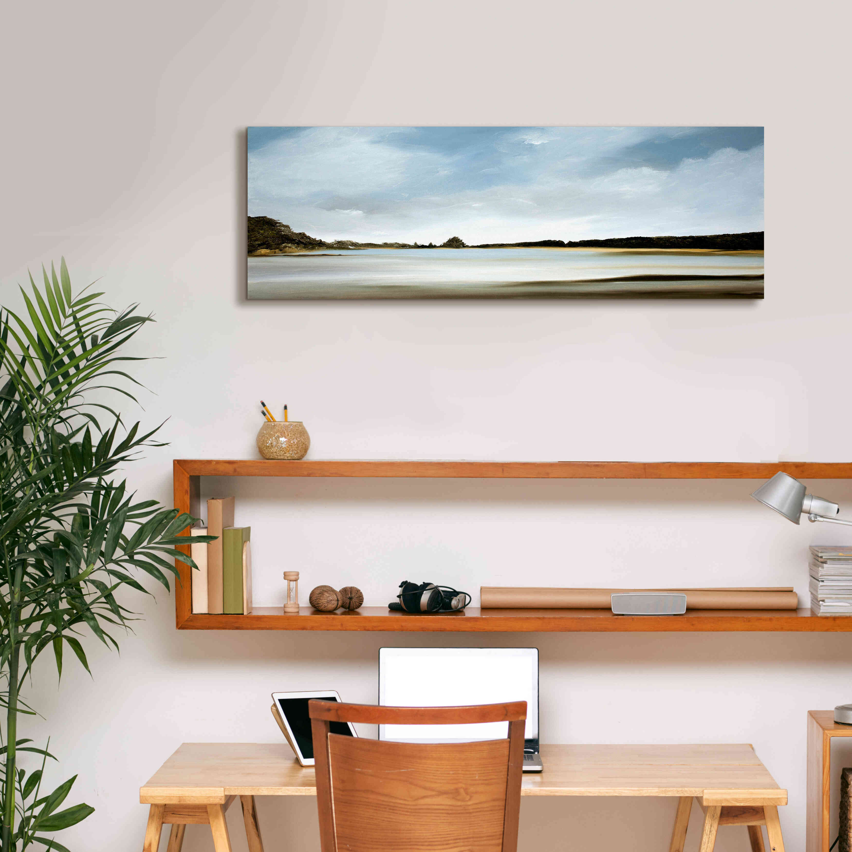 'Freedom' by Rick Fleury, Giclee Canvas Wall Art,36 x 12