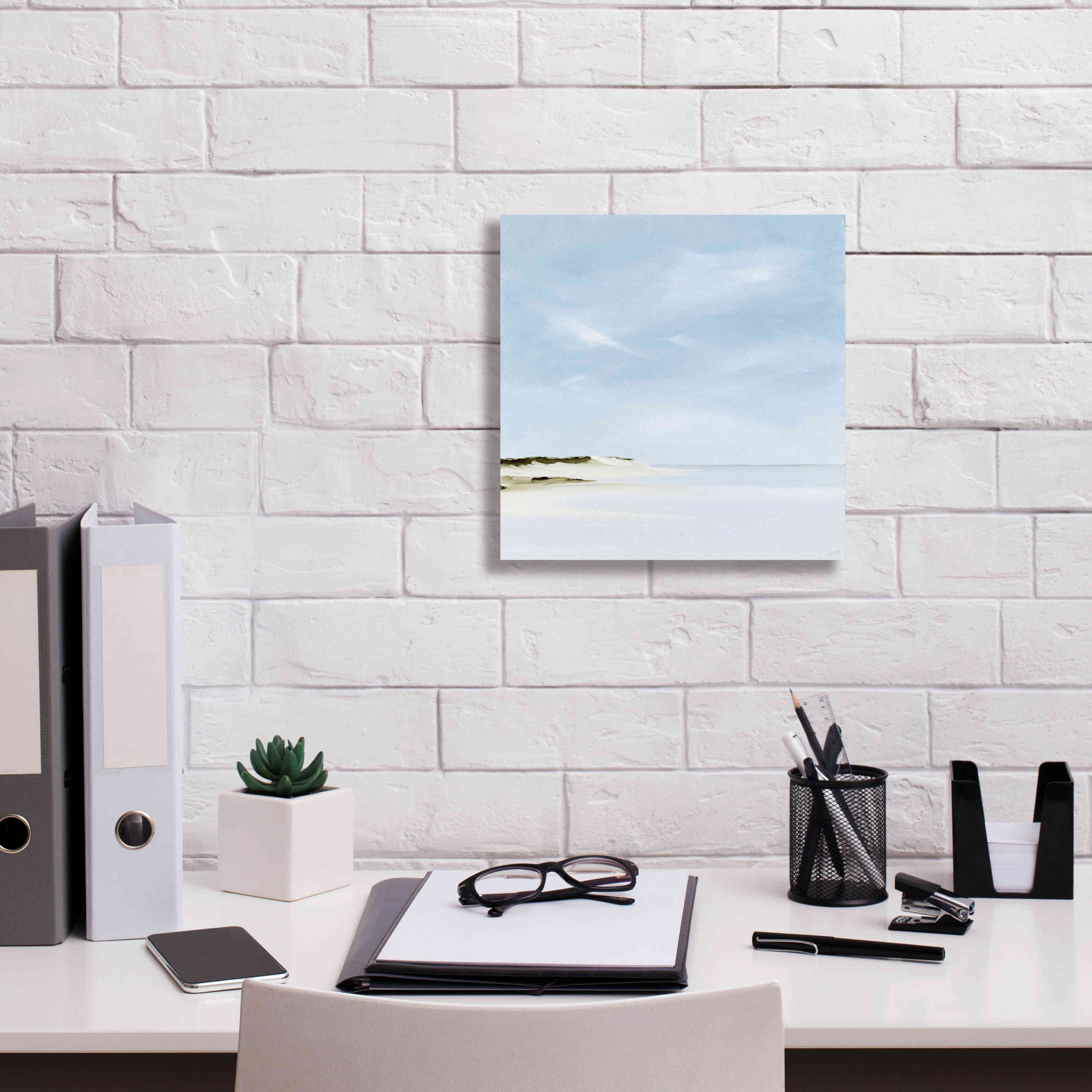 'Inshore' by Rick Fleury, Giclee Canvas Wall Art,12 x 12