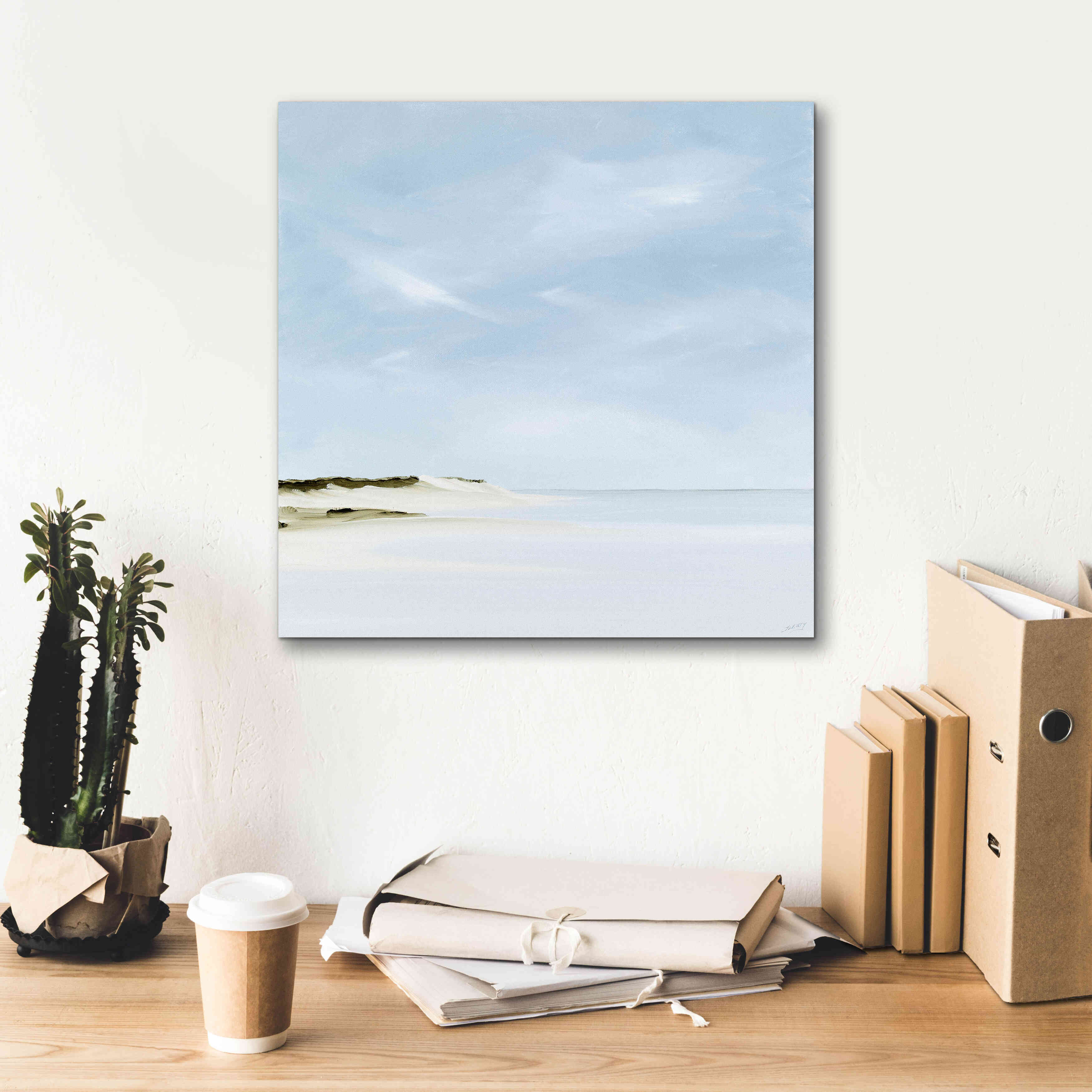 'Inshore' by Rick Fleury, Giclee Canvas Wall Art,18 x 18