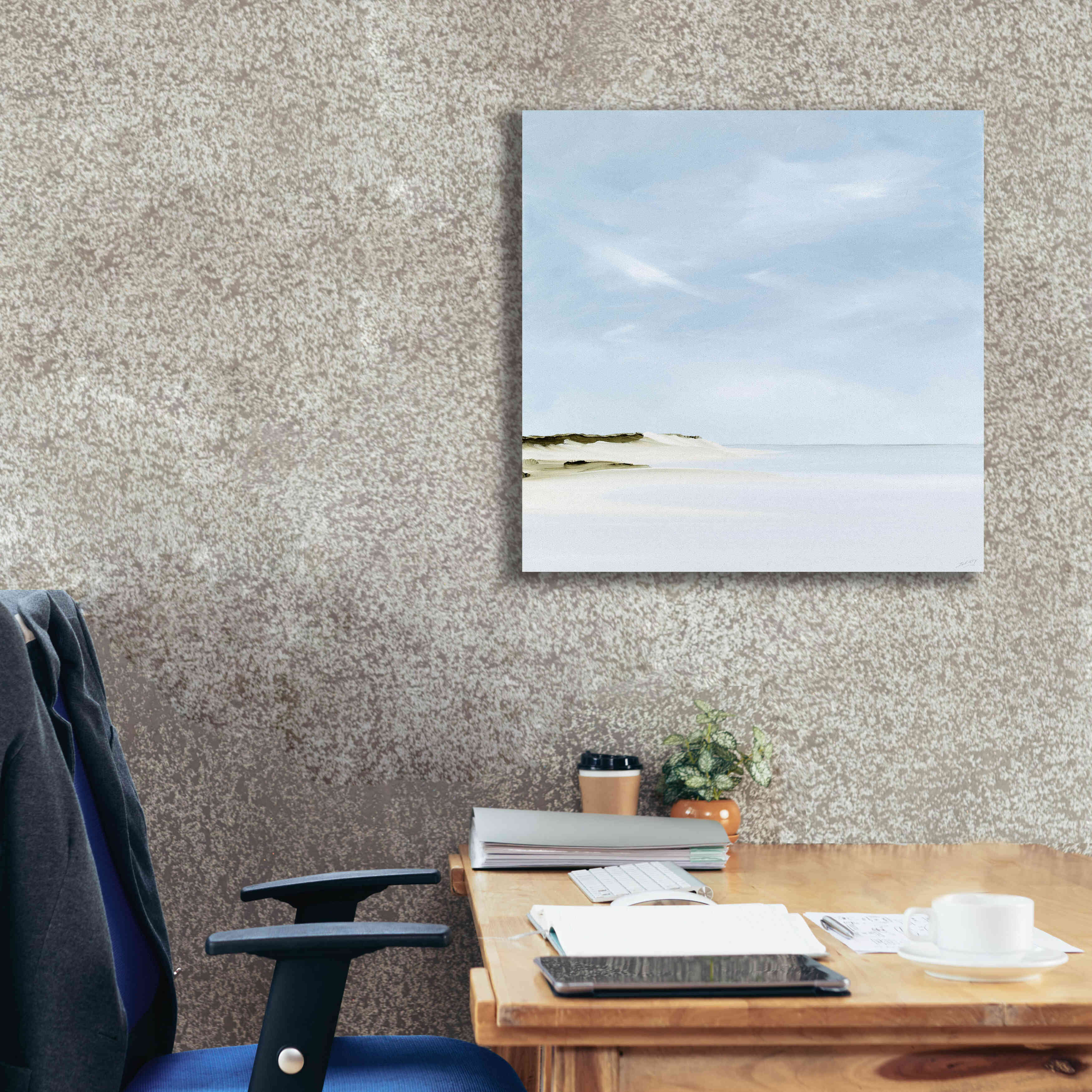 'Inshore' by Rick Fleury, Giclee Canvas Wall Art,26 x 26