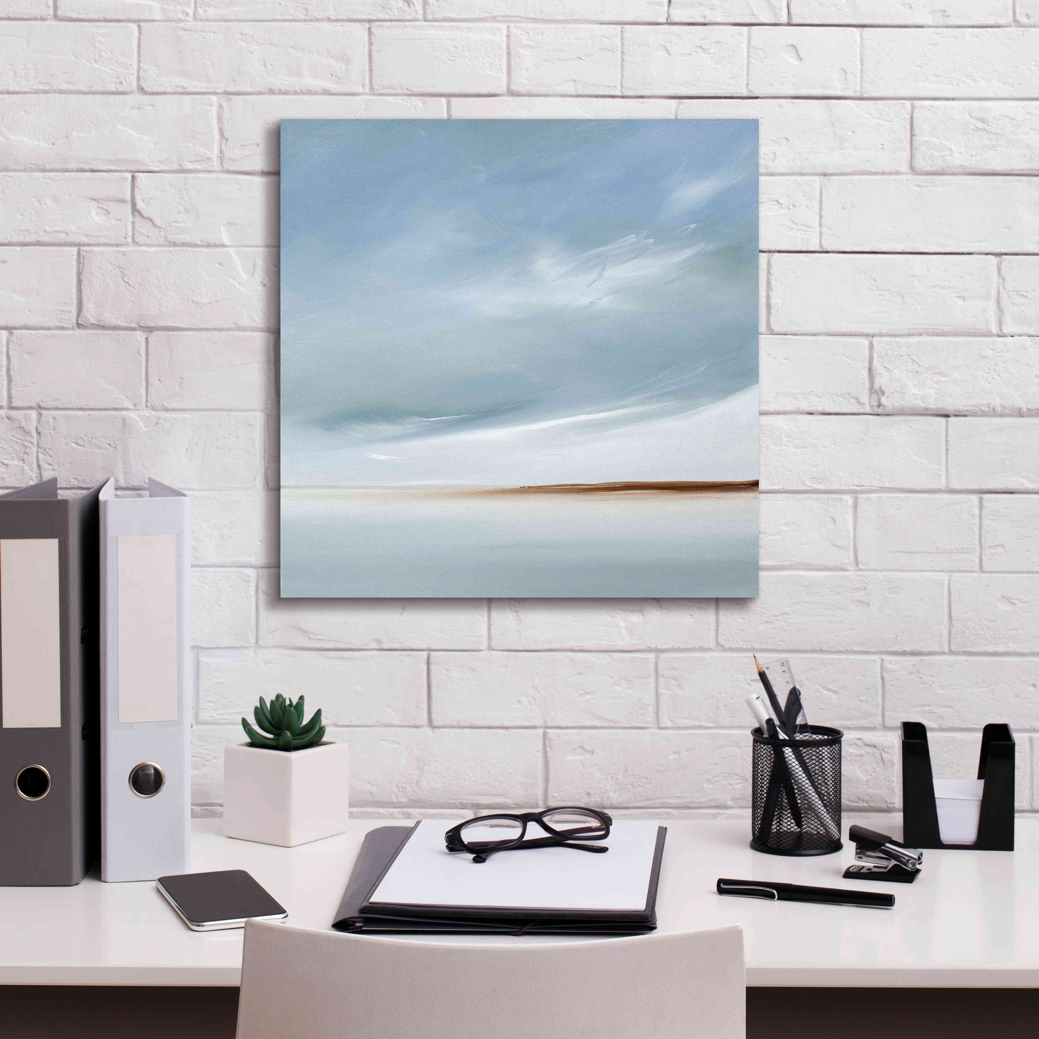 'Journey II' by Rick Fleury, Giclee Canvas Wall Art,18 x 18