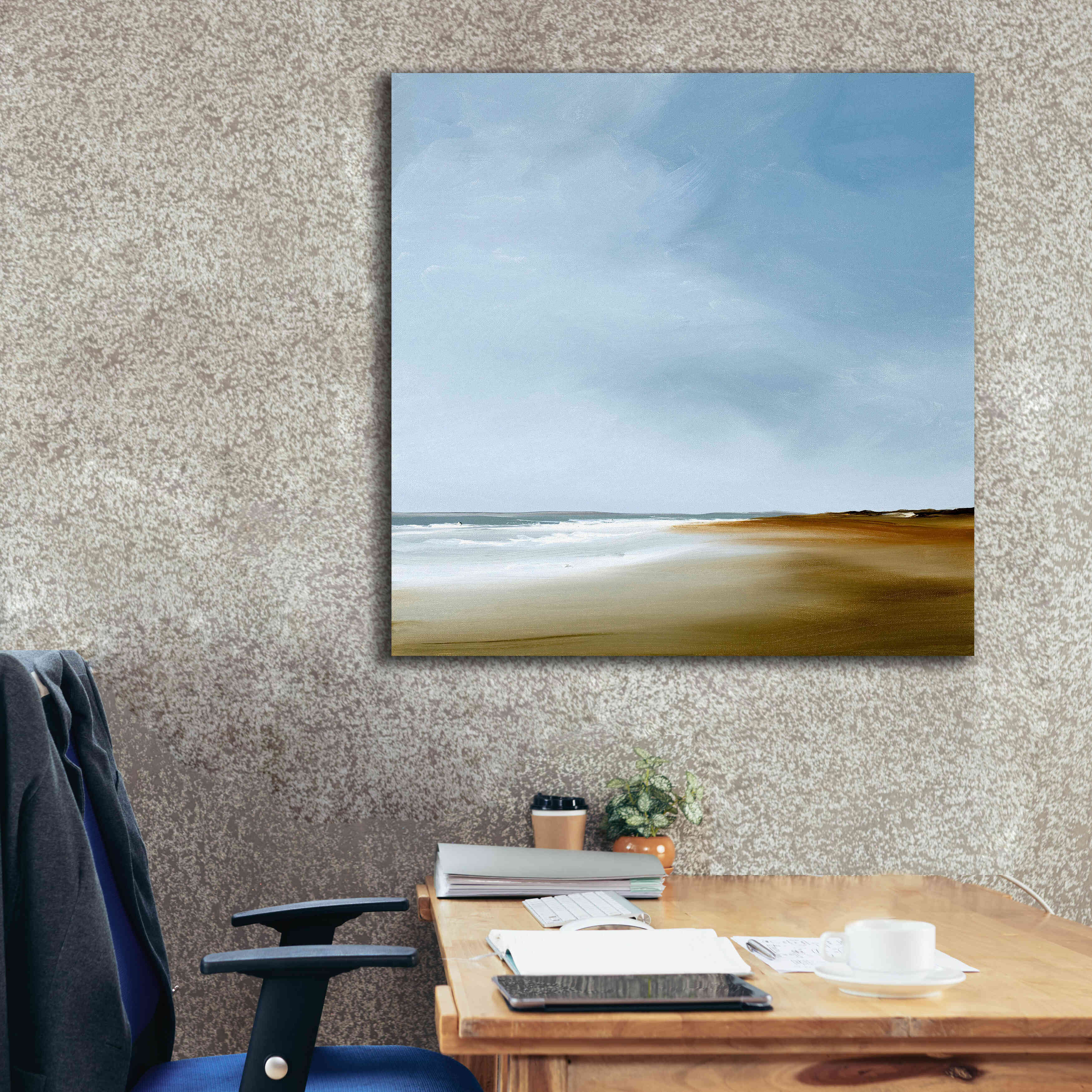 'Legend' by Rick Fleury, Giclee Canvas Wall Art,37 x 37
