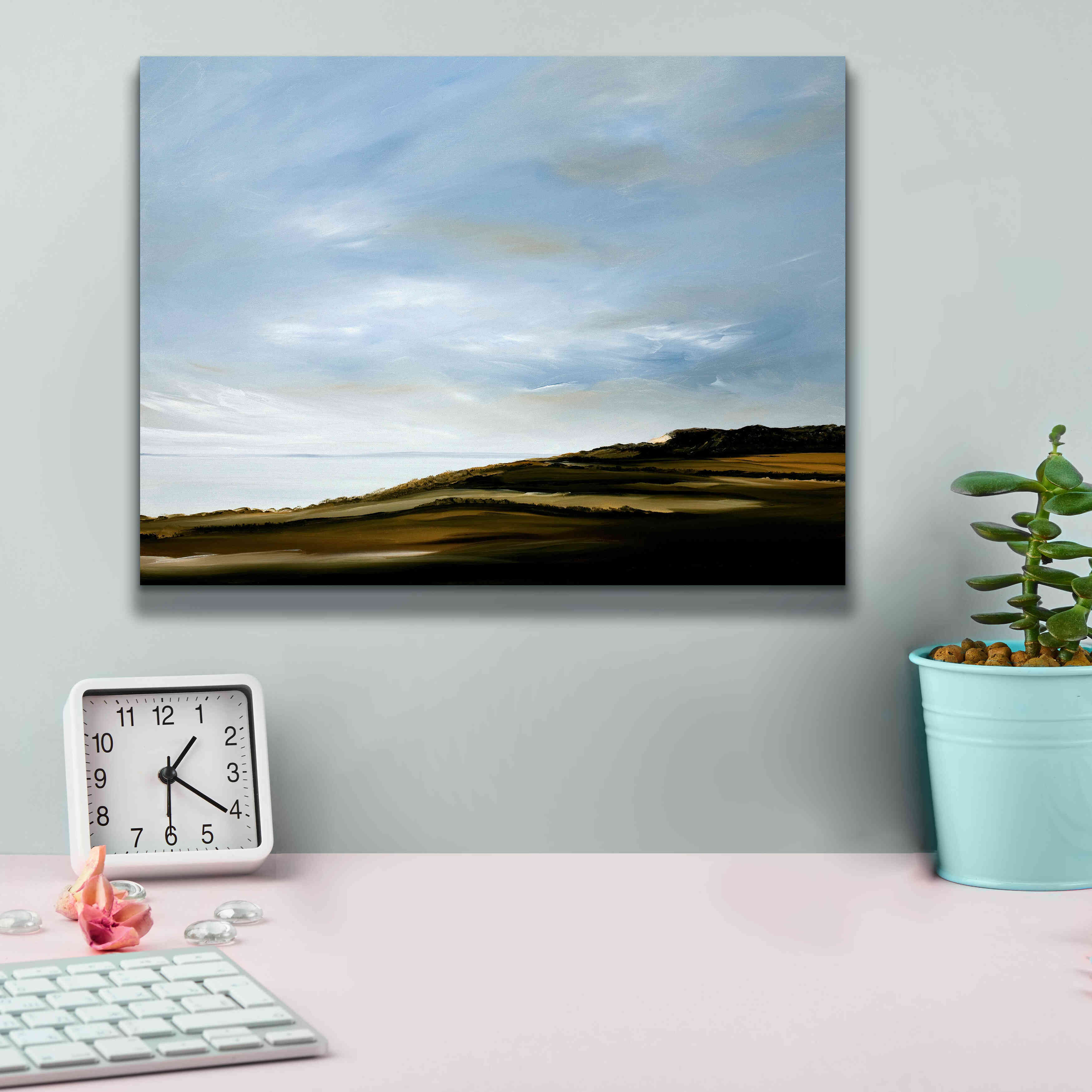 'Meditation' by Rick Fleury, Giclee Canvas Wall Art,16 x 12