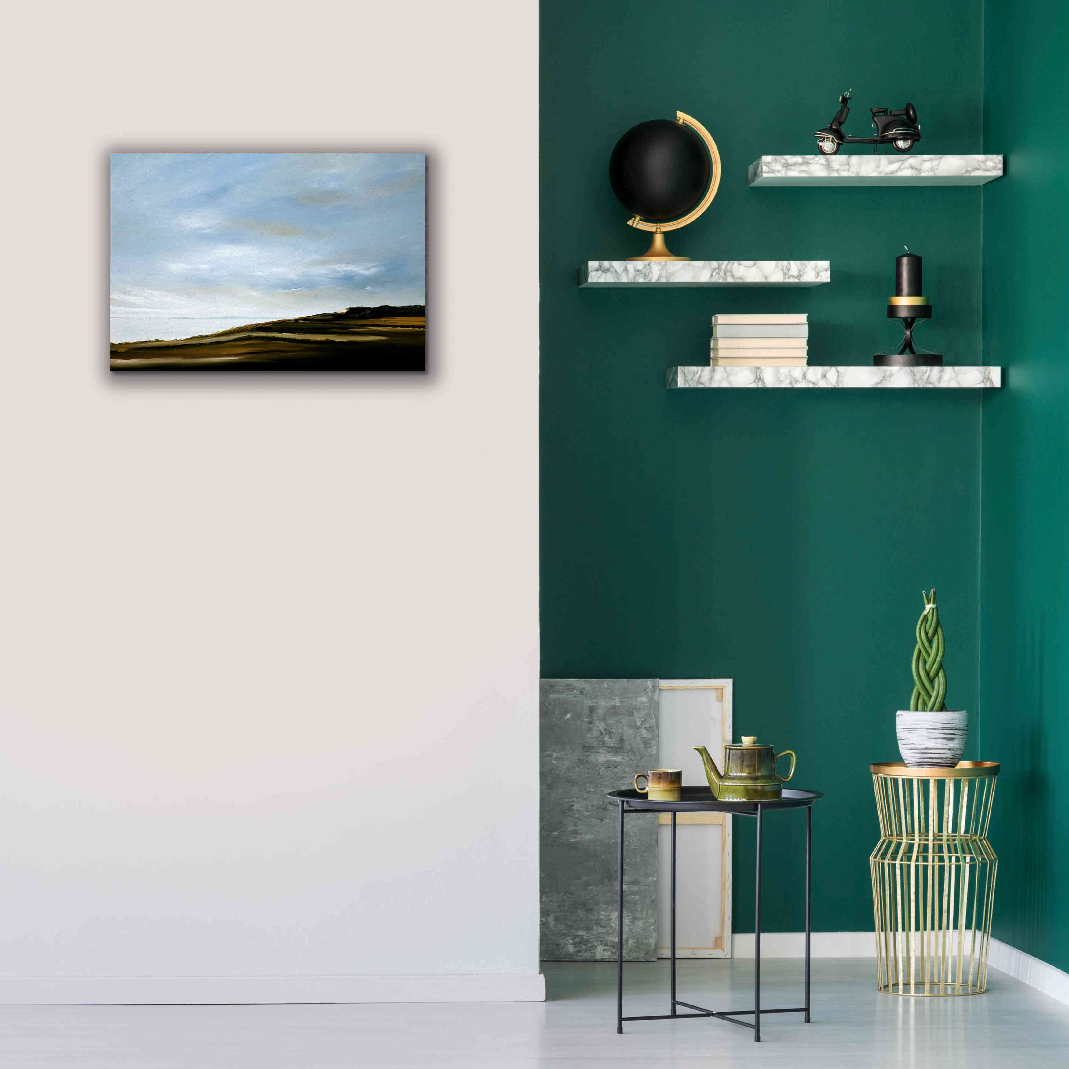 'Meditation' by Rick Fleury, Giclee Canvas Wall Art,26 x 18