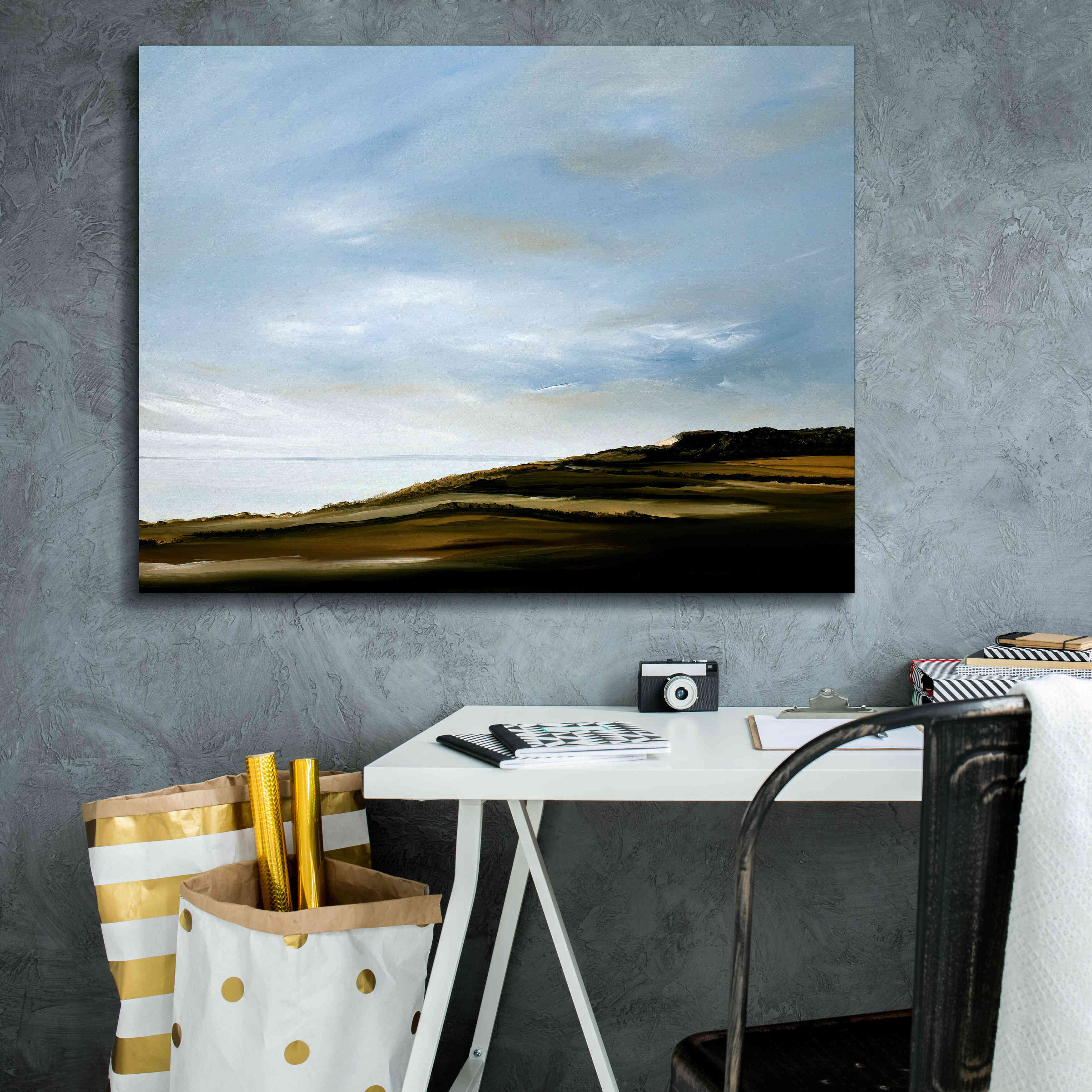 'Meditation' by Rick Fleury, Giclee Canvas Wall Art,34 x 26