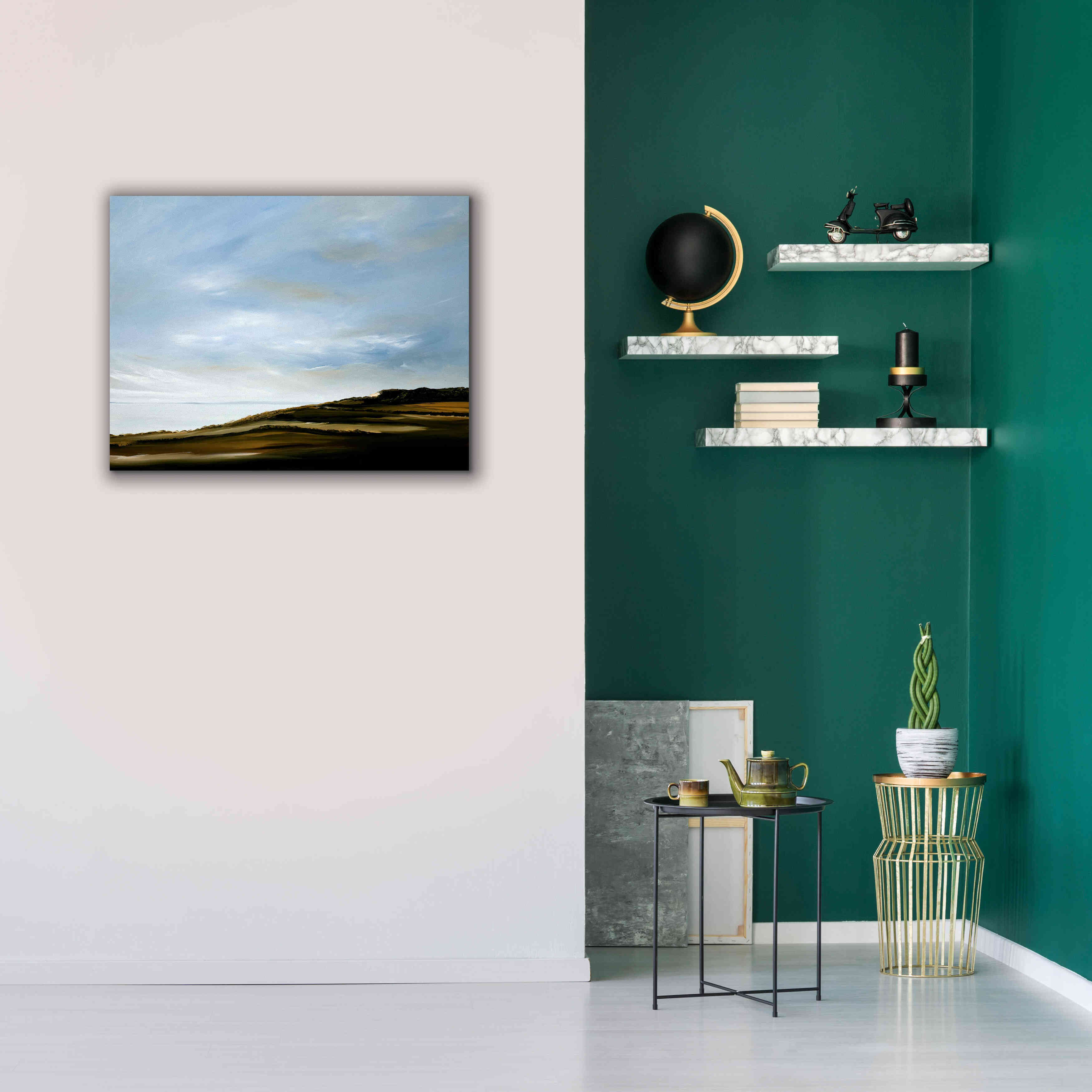 'Meditation' by Rick Fleury, Giclee Canvas Wall Art,34 x 26