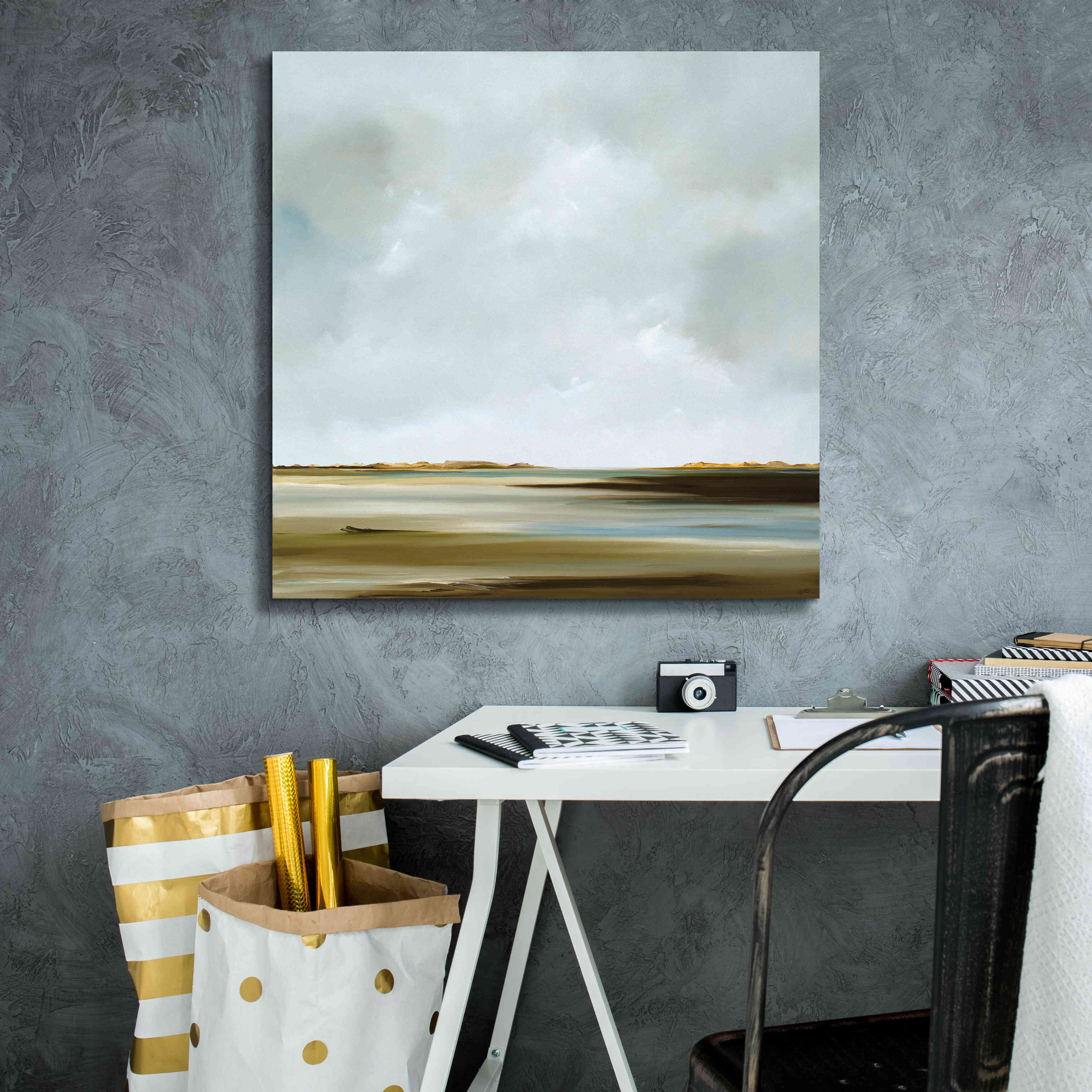 'Passages' by Rick Fleury, Giclee Canvas Wall Art,26 x 26