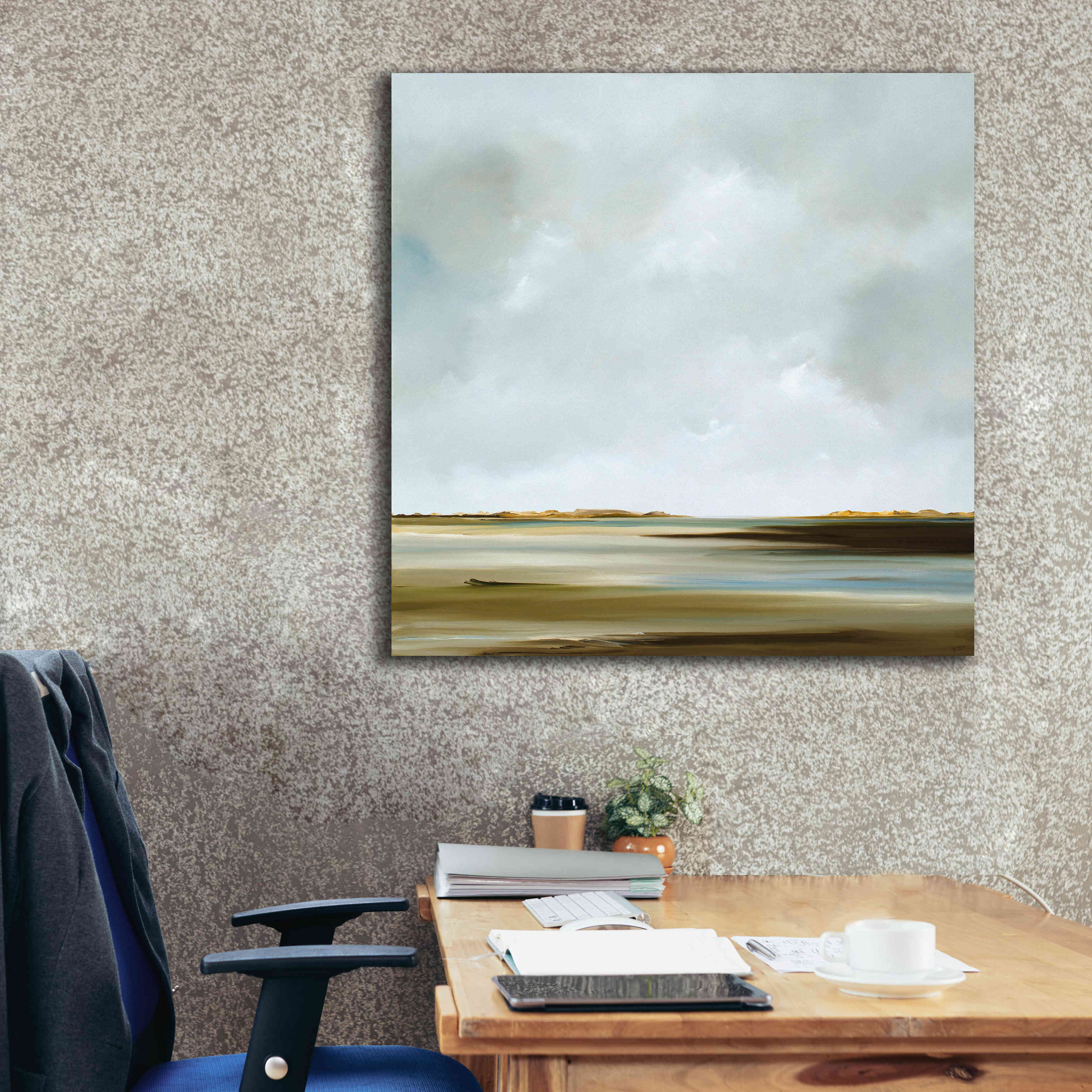 'Passages' by Rick Fleury, Giclee Canvas Wall Art,37 x 37