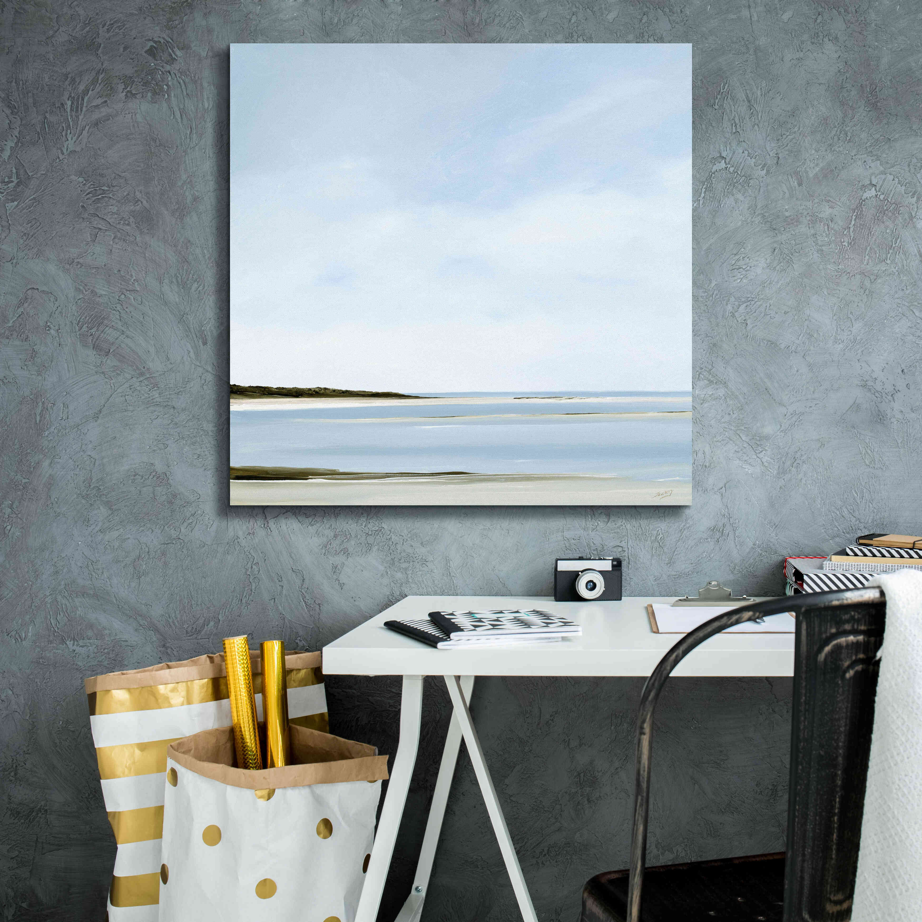 'Positions' by Rick Fleury, Giclee Canvas Wall Art,26 x 26