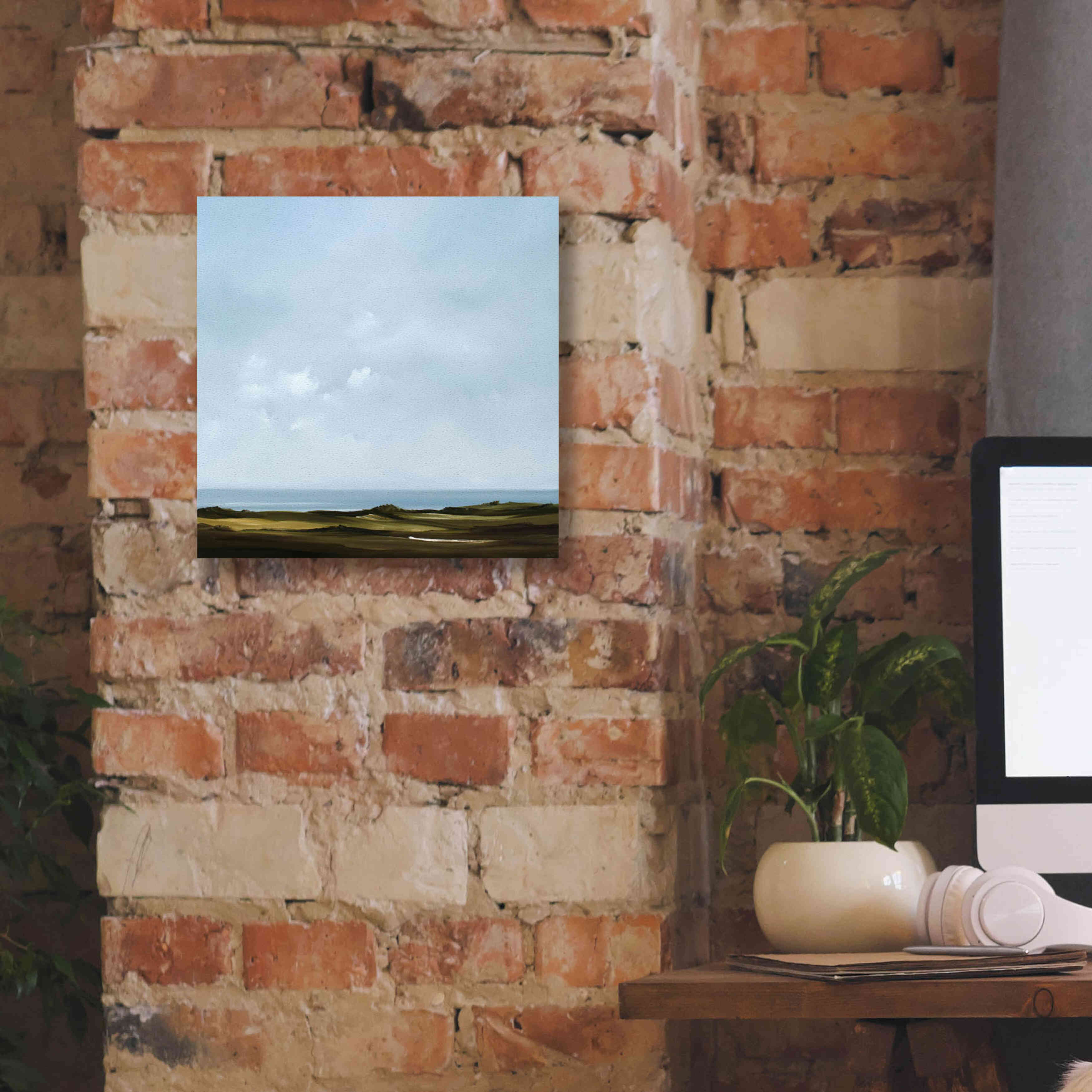 'Sanctity' by Rick Fleury, Giclee Canvas Wall Art,12 x 12