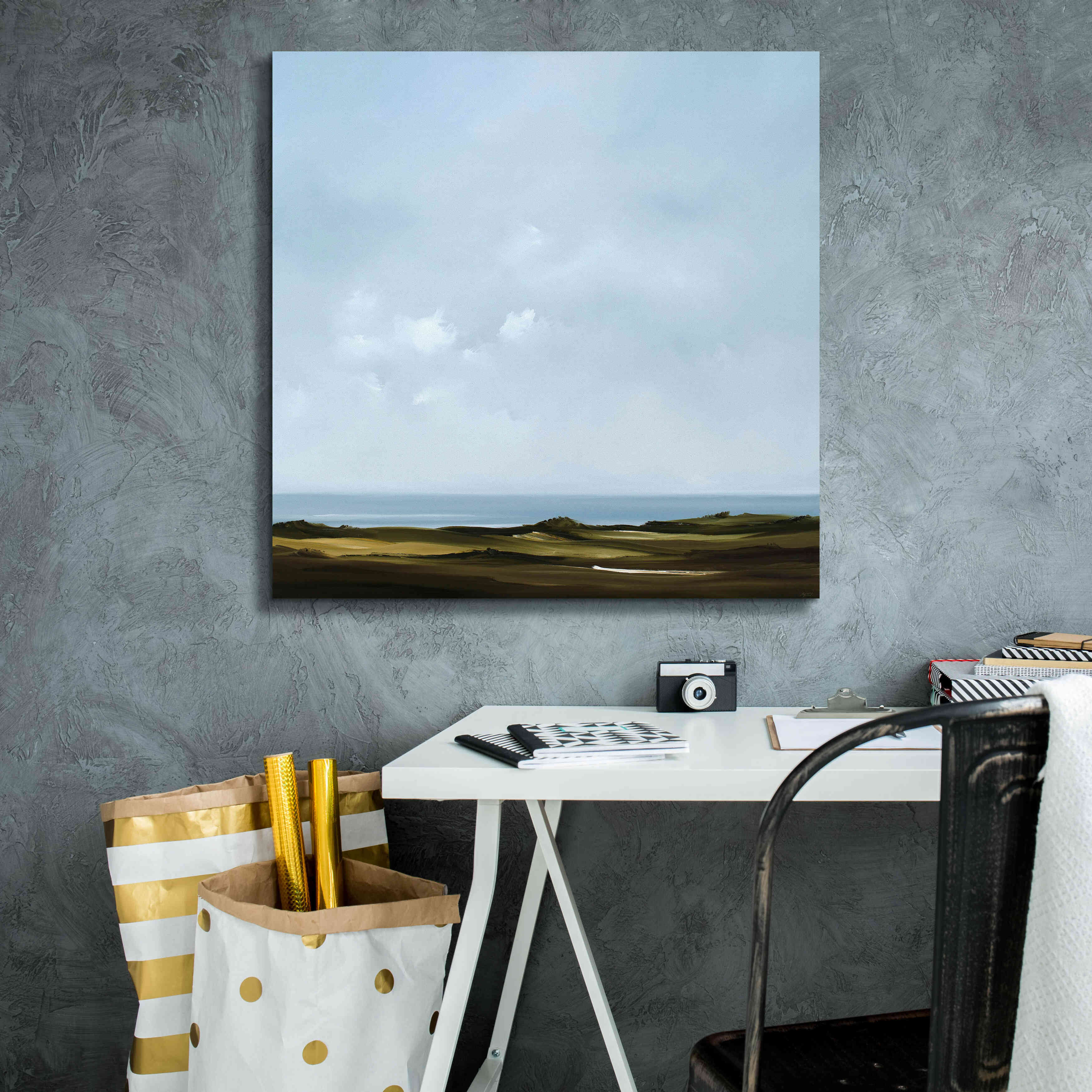 'Sanctity' by Rick Fleury, Giclee Canvas Wall Art,26 x 26