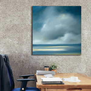 'Skaket Blue' by Rick Fleury, Giclee Canvas Wall Art,37 x 37