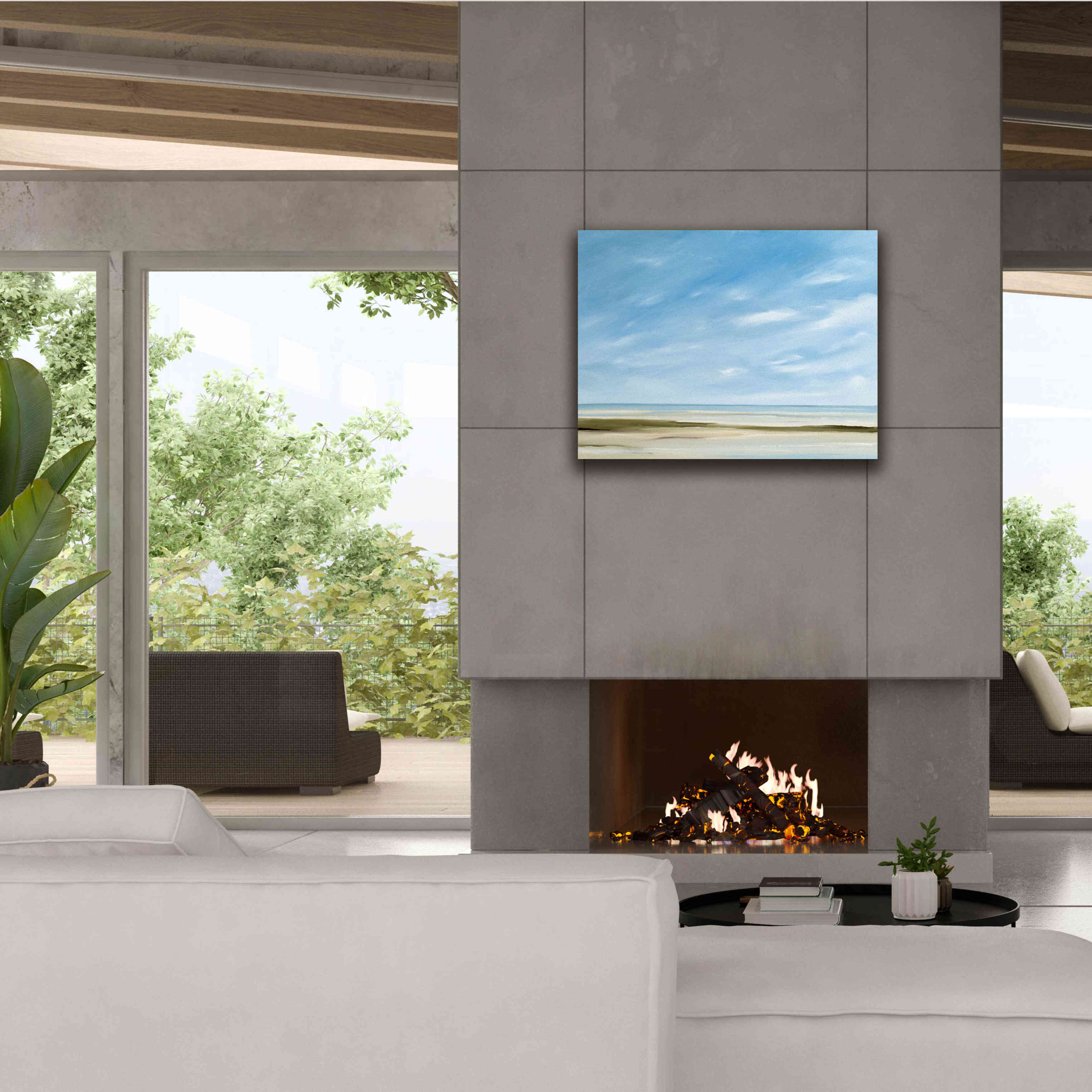 'Wonder II' by Rick Fleury, Giclee Canvas Wall Art,34 x 26